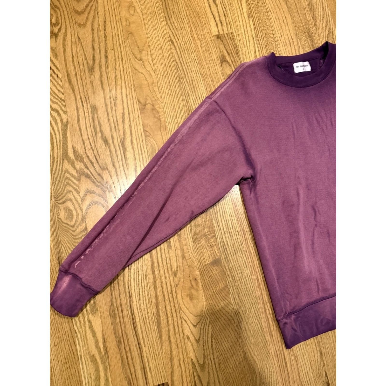 Vintage VINTAGE Cotton Citizen Crewneck Sweatshirt Unisex Adults XS Purple Tie Dye Pullover Size US XS / EU 42 / 0 - 5 Thumbnail