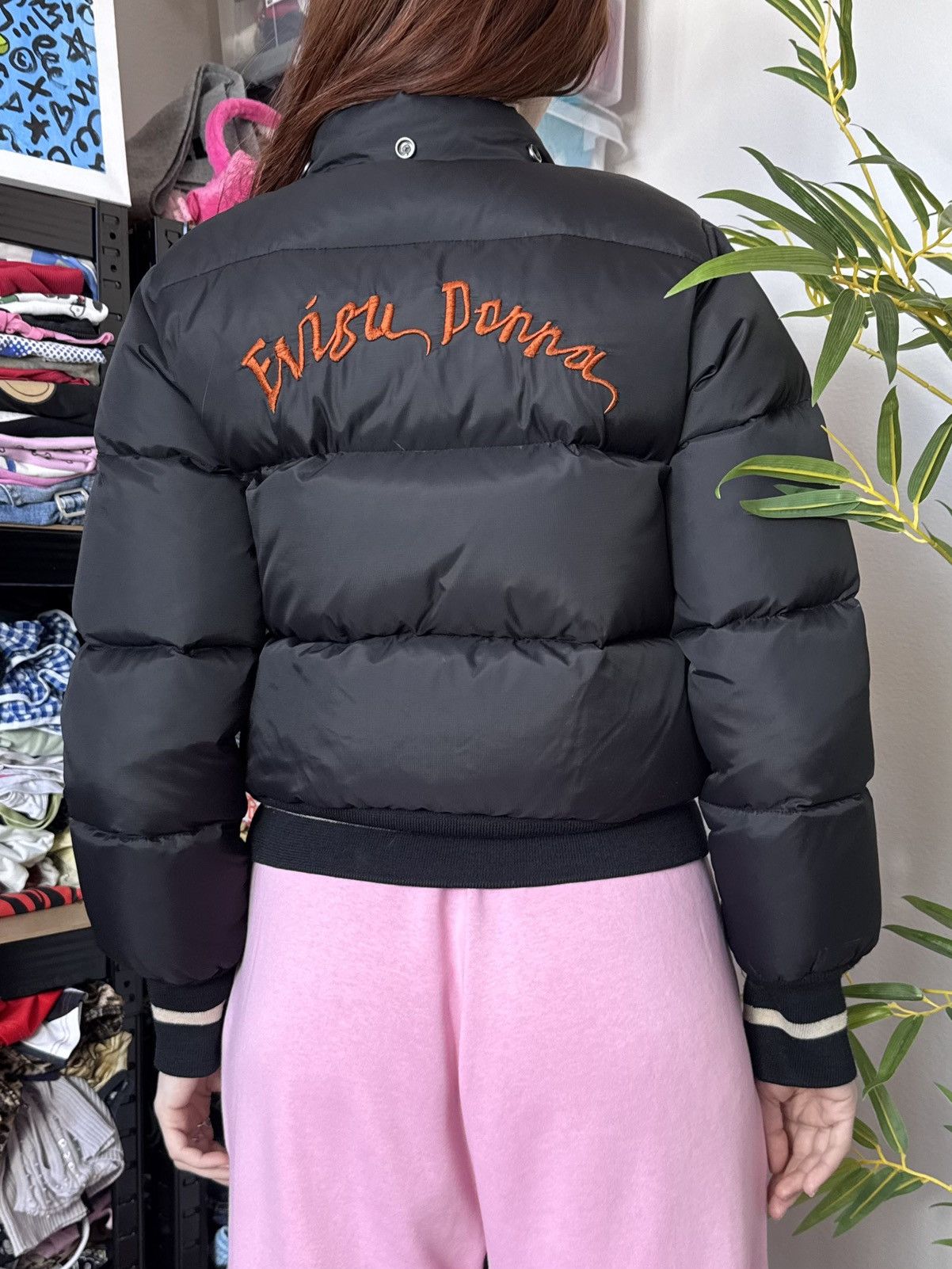 Evisu VINTAGE EVISU DONNA 2000s DOWN PUFFER JACKET Size S / US 4 / IT 40 - 17 Thumbnail
