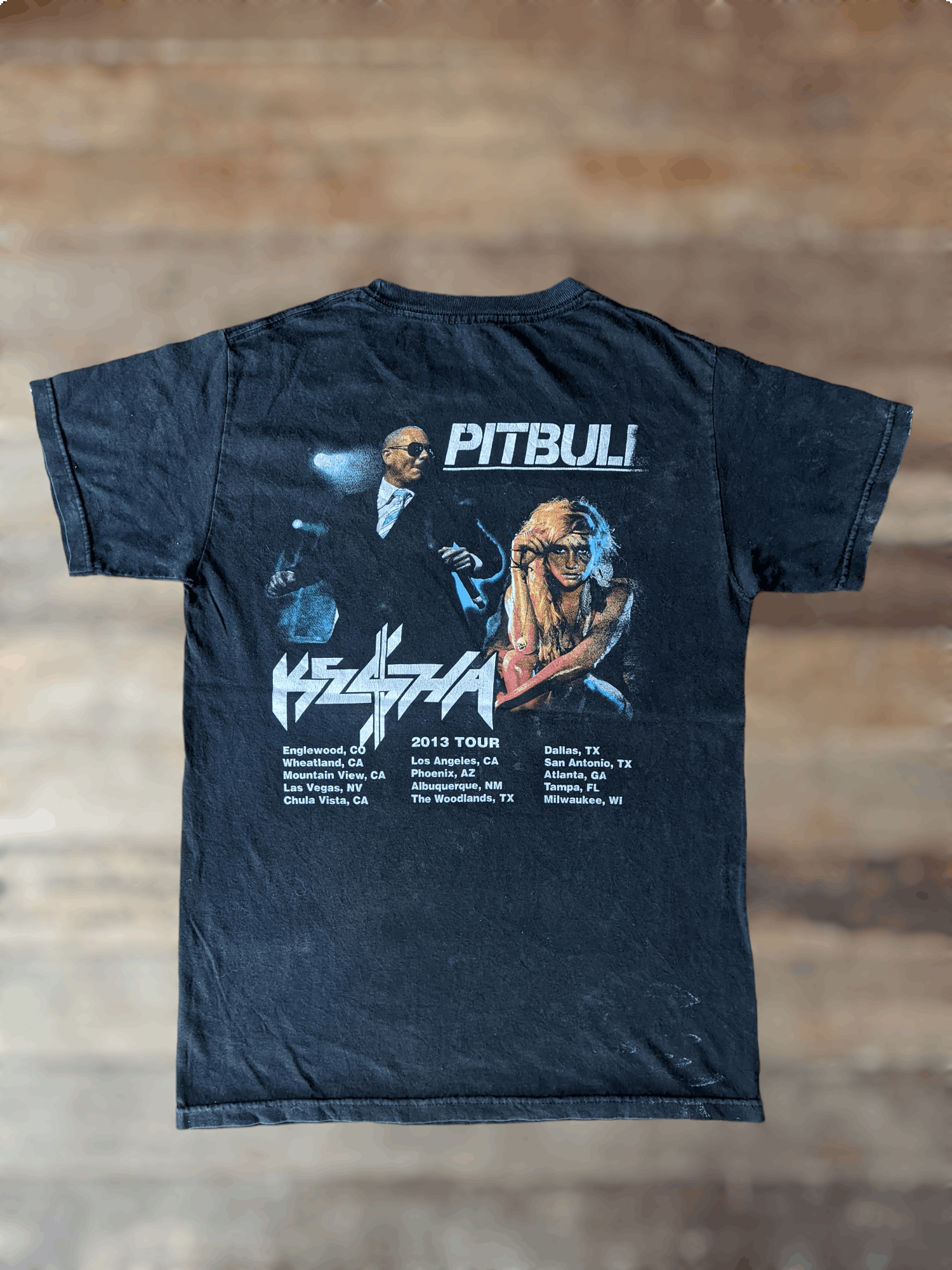Alstyle × Band Tees Global Warming Pitbull and Kesha 2013 Tour Tee Size US S / EU 44-46 / 1 - 2 Thumbnail