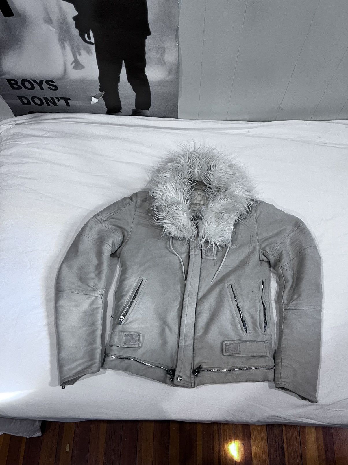 Helmut Lang fw99 moleskin Astro jacket Size US S / EU 44-46 / 1 - 1 Thumbnail