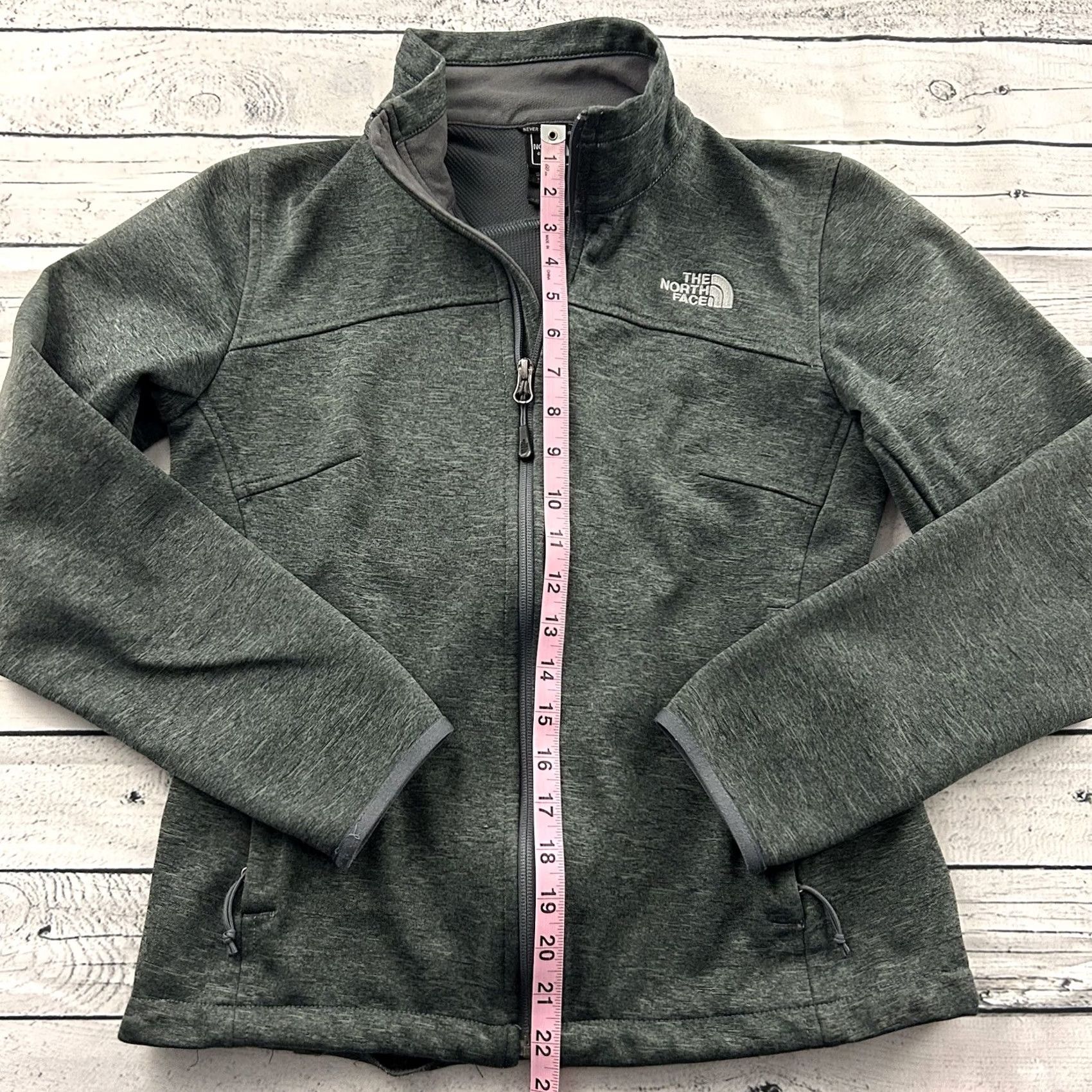 The North Face The North Face Jacket Womens S Gray Full Zip Soft Shell Women Size S / US 4 / IT 40 - 4 Thumbnail