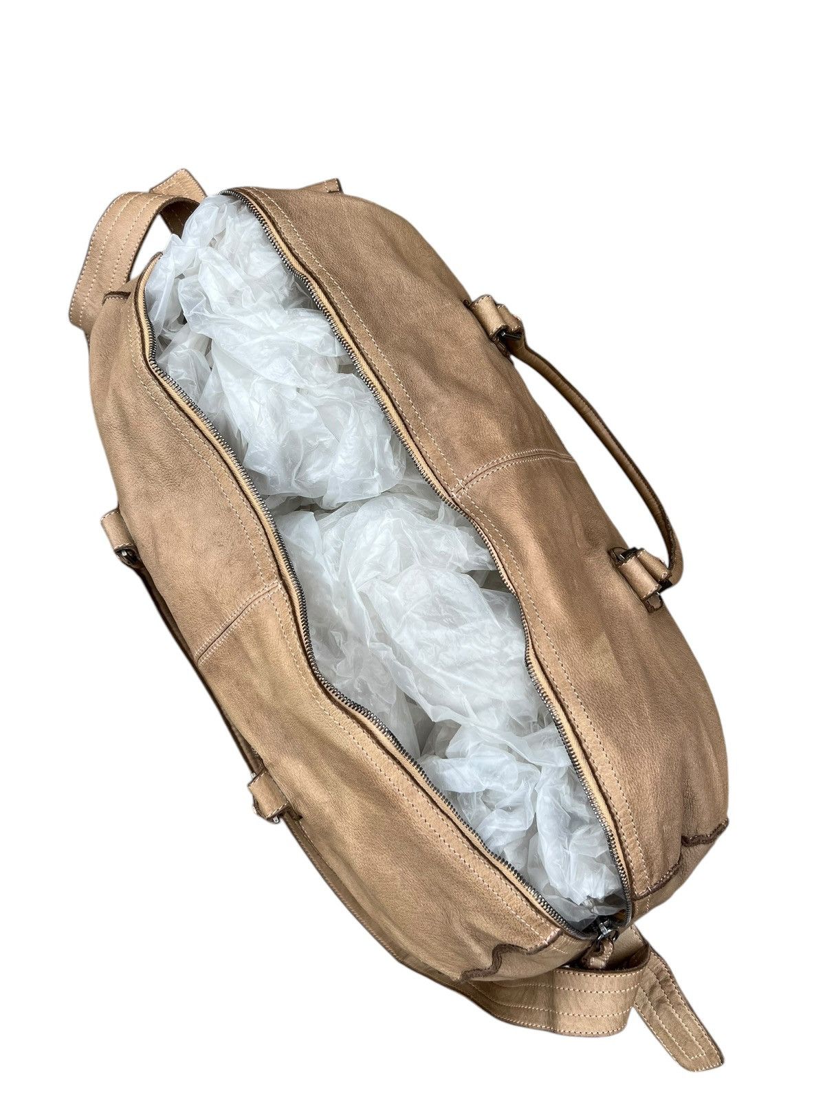 Leather Sissi Rossi Patina Leather 2 Way Travel Bag Size ONE SIZE - 20 Thumbnail