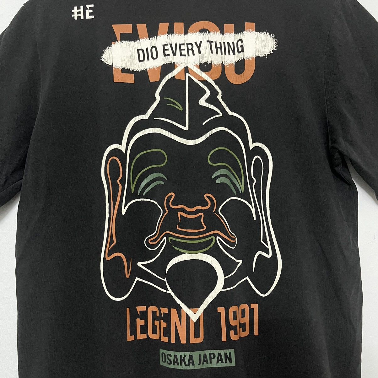 Evisu × Japanese Brand Vintage Evisu Urbex Dio Every Thing Tee Osaka Japan Size US L / EU 52-54 / 3 - 6 Thumbnail