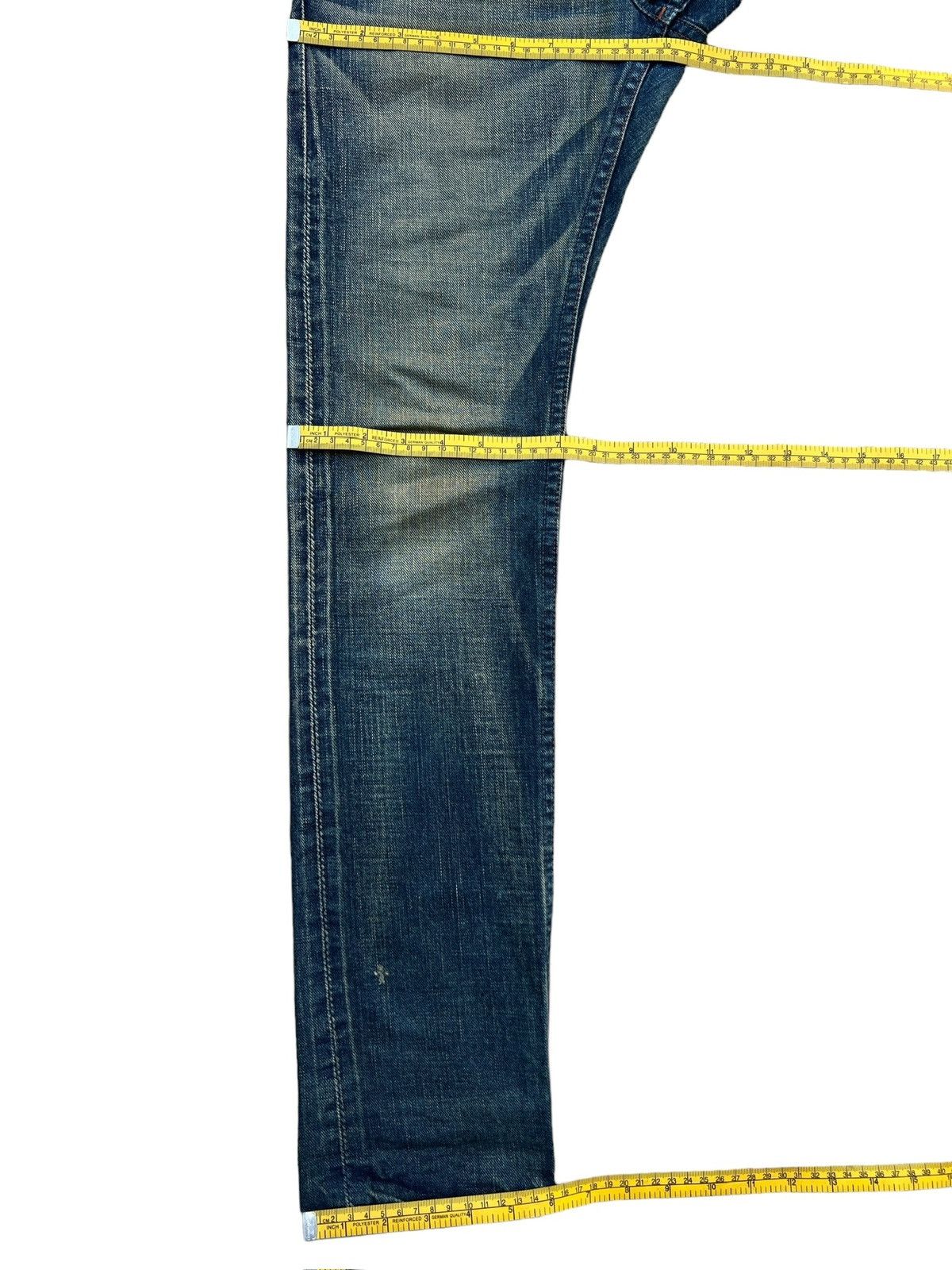 Johnbull John Bull Japan Buckle Back Selvedge StraightCut Jeans 28x31 Size US 28 / EU 44 - 14 Thumbnail