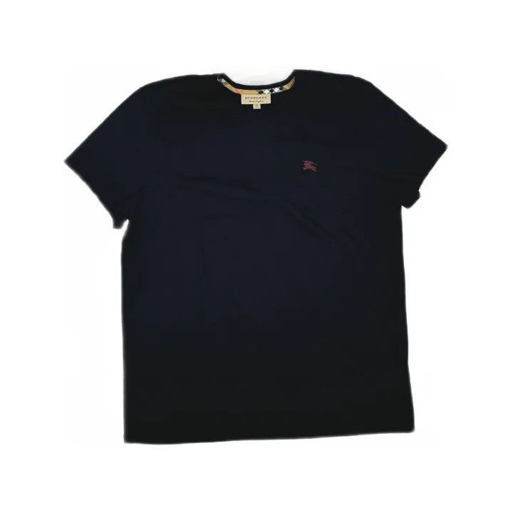 Burberry Burberry Burberry Black Short Sleeve T-Shirt with Logo-250 Size US XXL / EU 58 / 5 - 2 Thumbnail