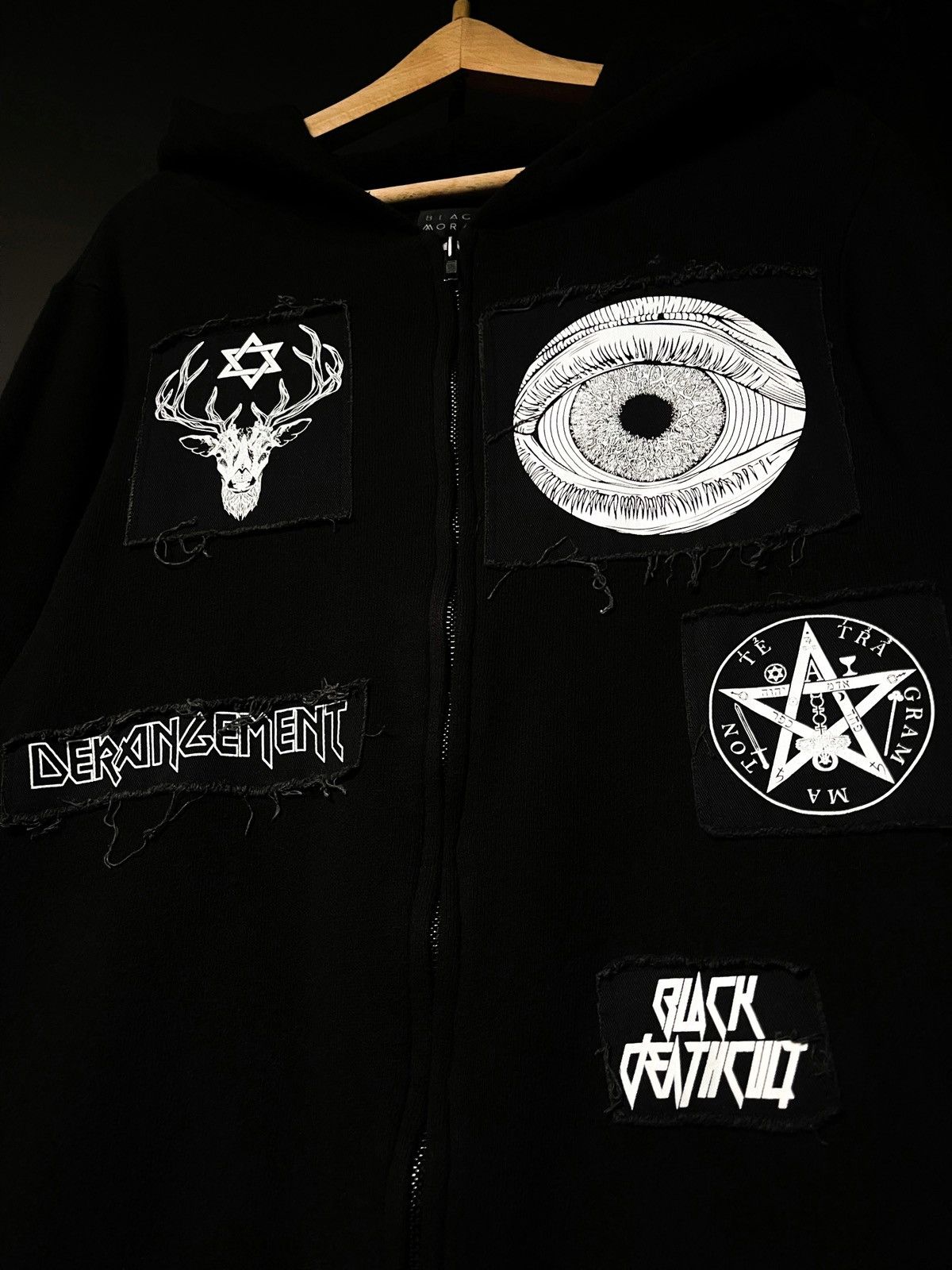 Thrasher Black Moral The Gazette x Thrasher Hoodie Size US M / EU 48-50 / 2 - 1 Thumbnail