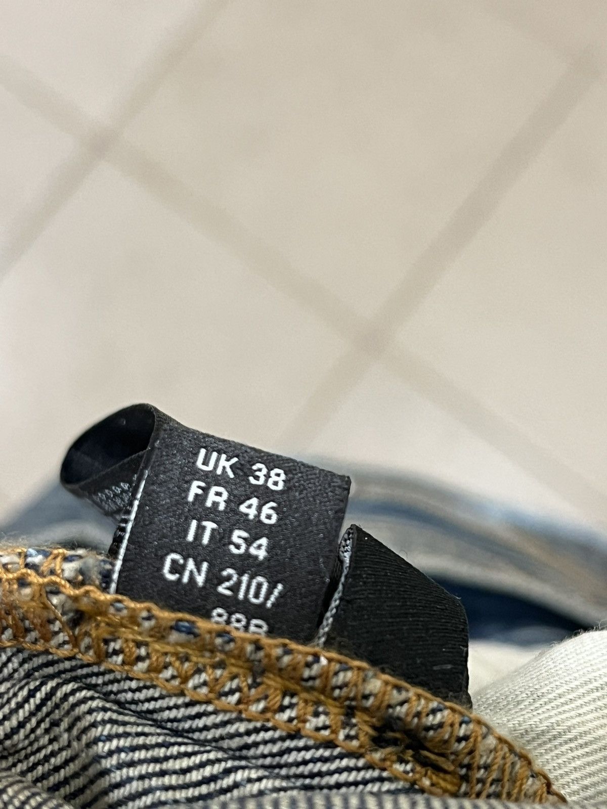 Amiri Amiri MX1 Plaid Jean Sz 38 Size US 38 / EU 54 - 12 Thumbnail