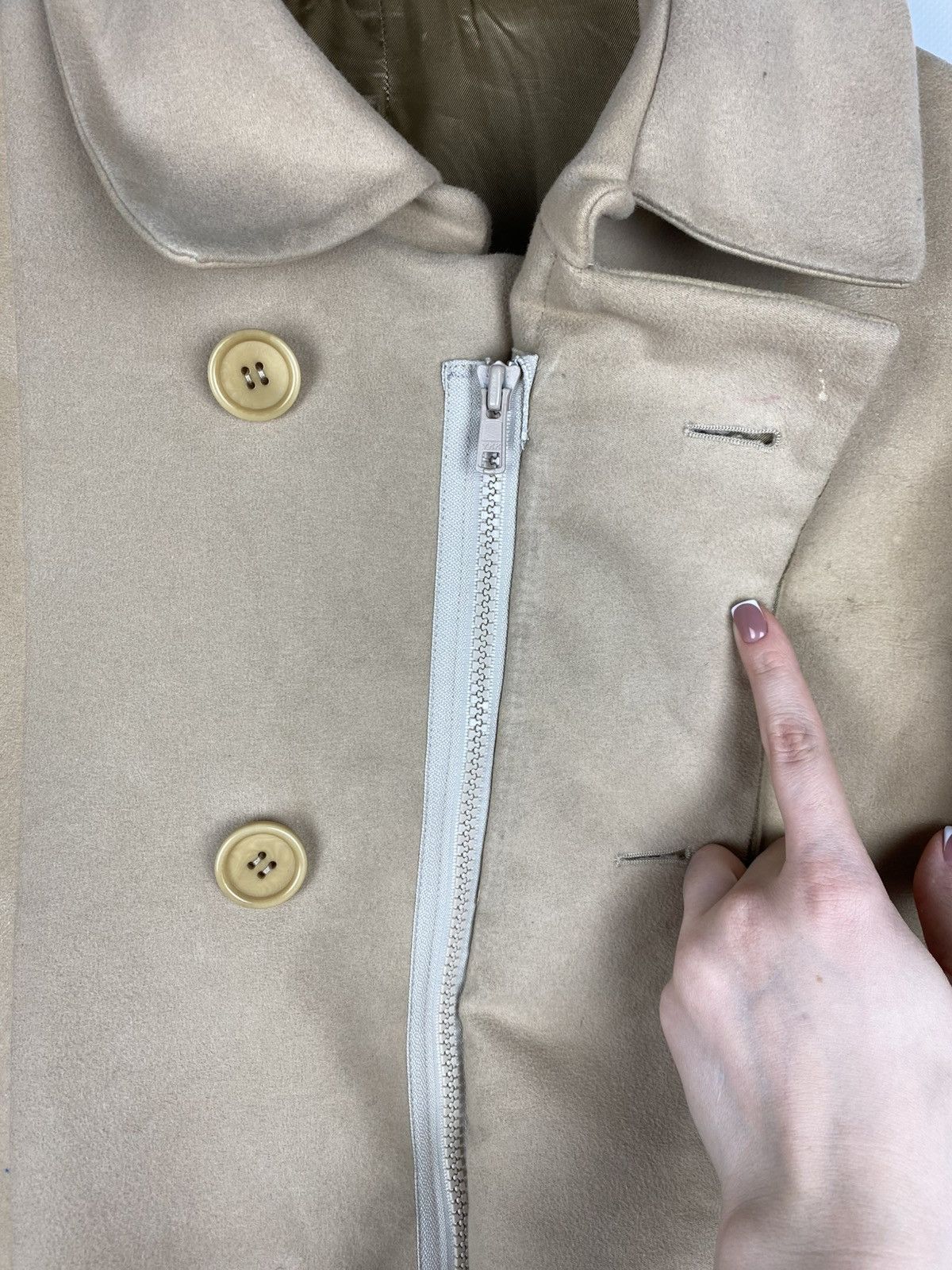 Helmut Lang Helmut Lang Vintage Men’s Wool / Coated Coat Jacket Size US M / EU 48-50 / 2 - 20 Thumbnail