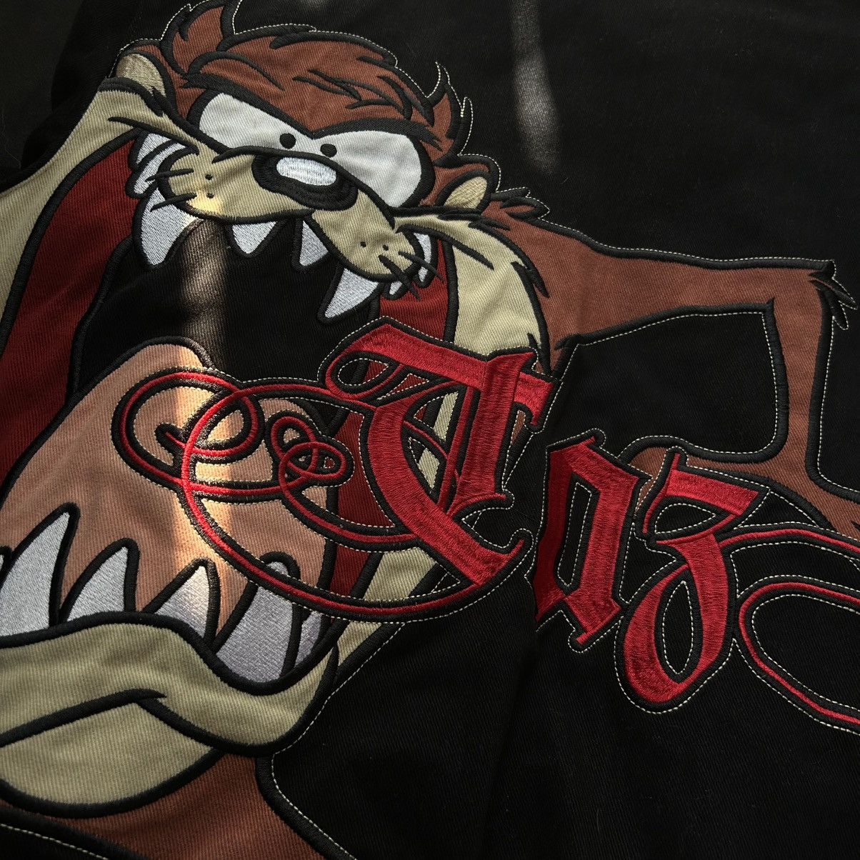 JH Design × NASCAR × Vintage Vintage Rare Looney Tunes Taz Racing Jacket Size US XL / EU 56 / 4 - 5 Thumbnail