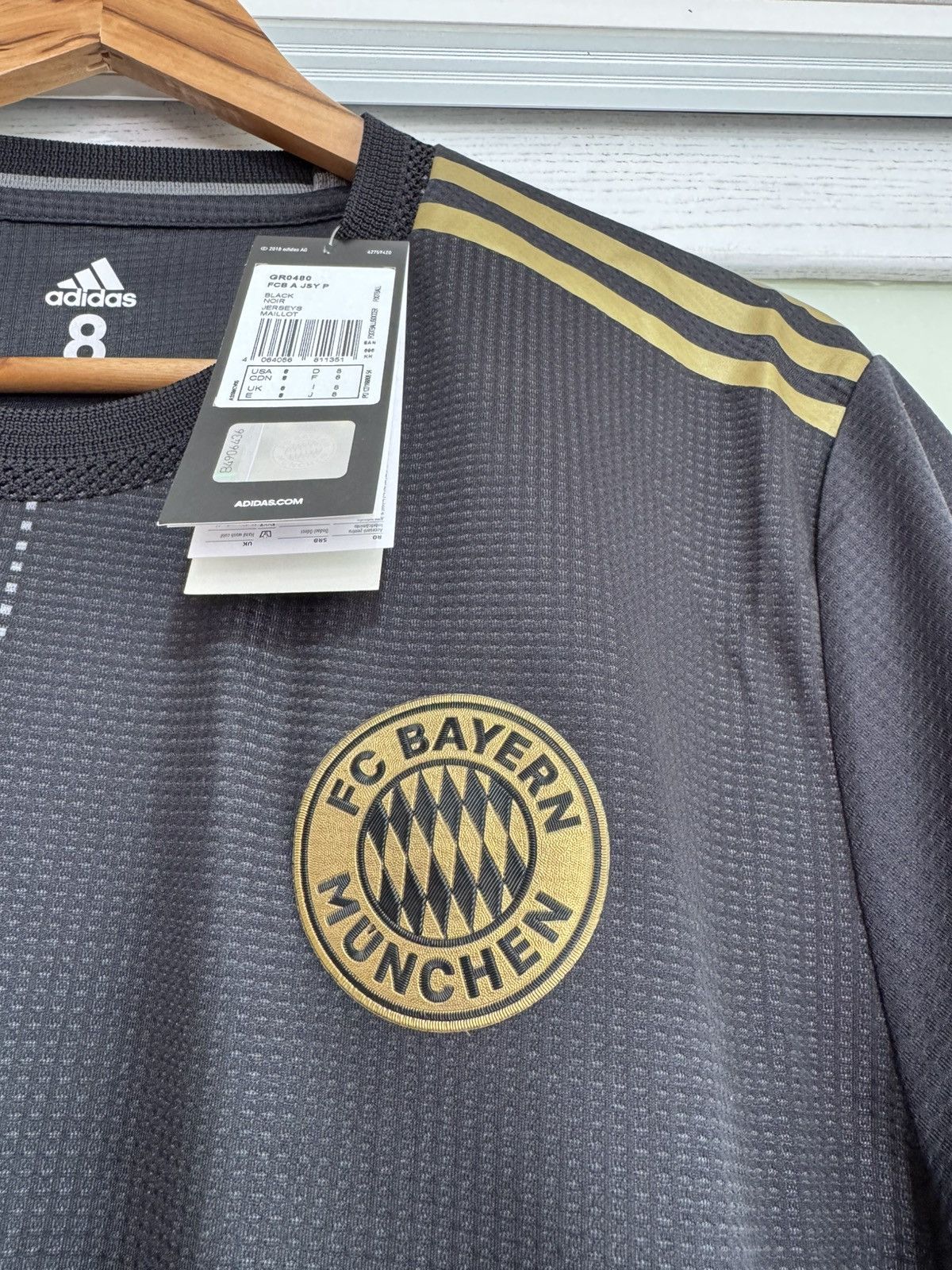 Adidas Bayern Munich 2021-2022 Away Player Issue Soccer Jersey Kit Size US XL / EU 56 / 4 - 7 Thumbnail