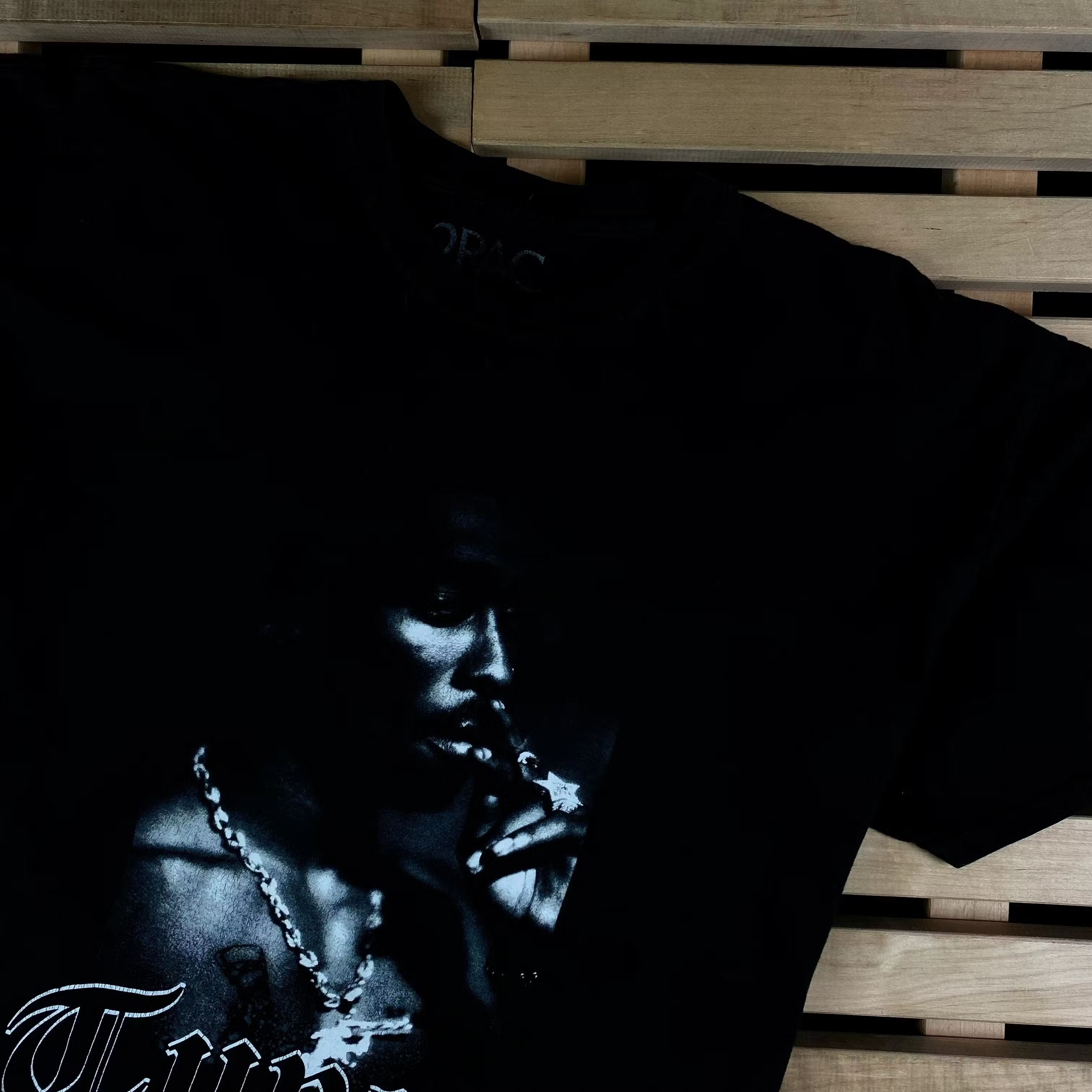Band Tees × Vintage Mens Vintage T Shirt 2Pac Tupac Size M Size US M / EU 48-50 / 2 - 2 Thumbnail