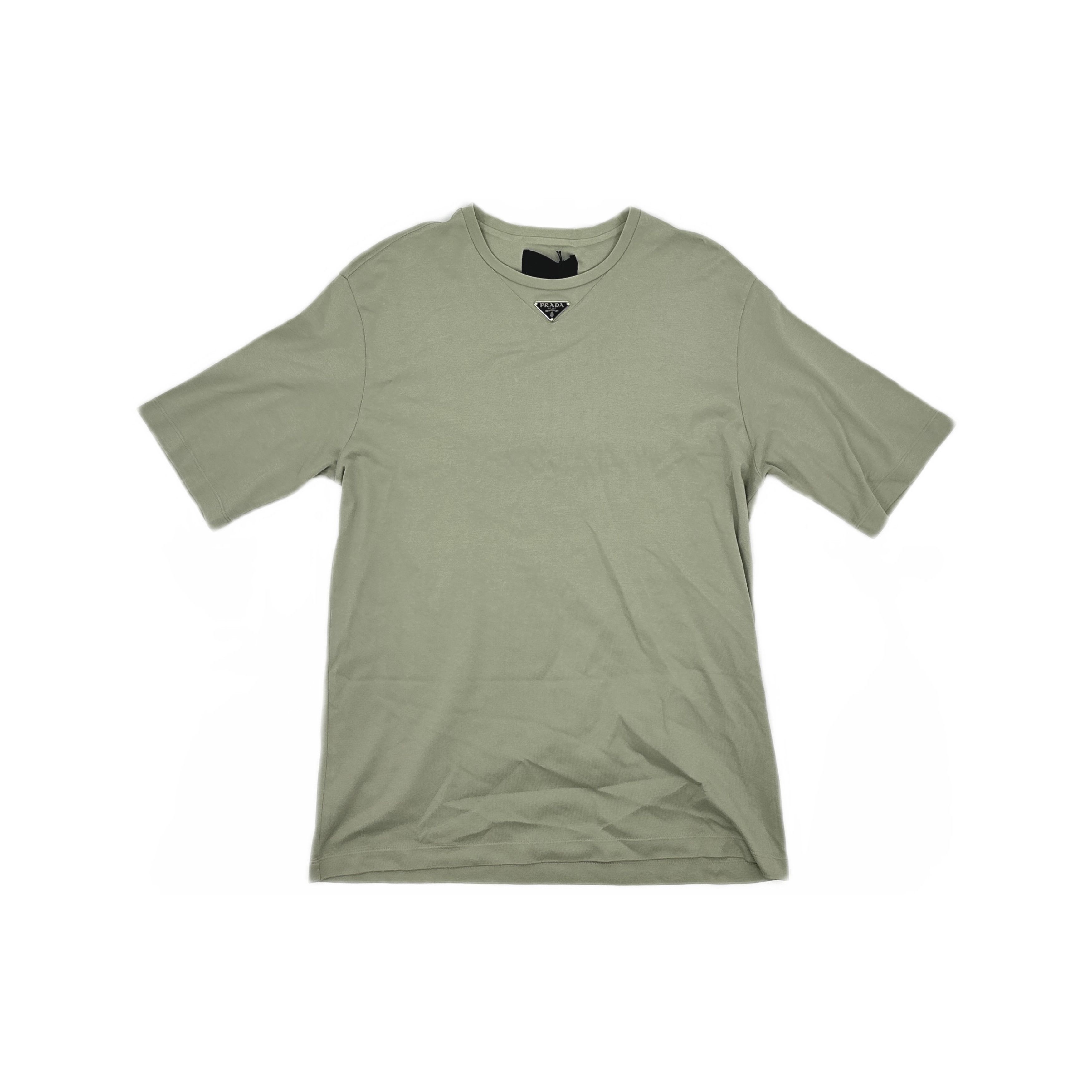 Prada Prada Triangle Logo T-Shirt Size M Size US M / EU 48-50 / 2 - 1 Thumbnail