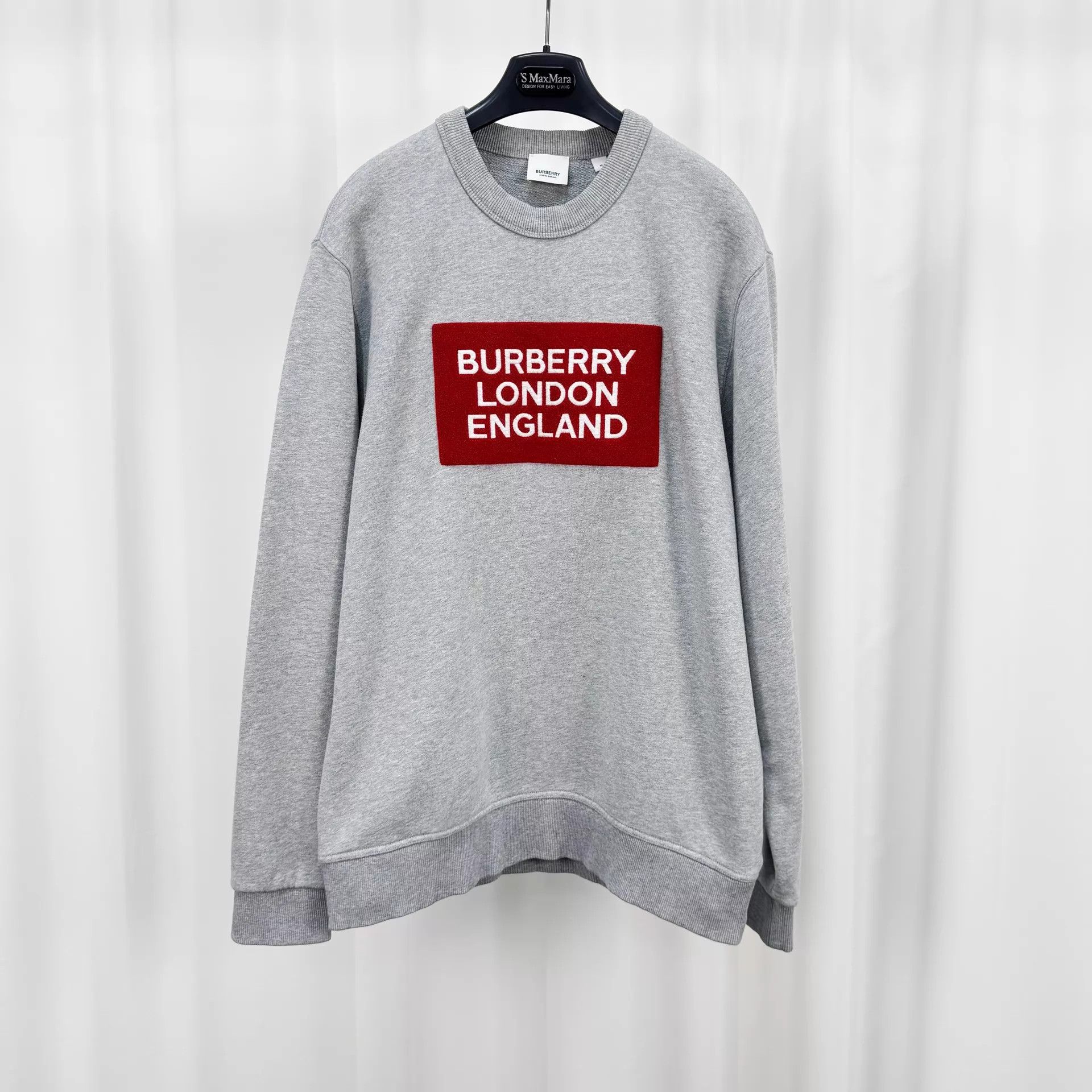 Burberry Burberry Towel Embroidered Logo Sweatshirt M 99 New Size M / US 6-8 / IT 42-44 - 1 Thumbnail