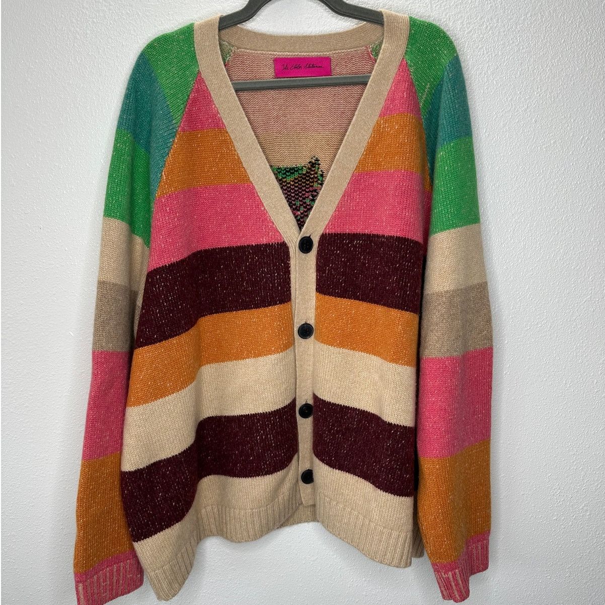The Elder Statesman The Elder Statesman Enlightened Bear Cashmere Cardigan L Size L / US 10 / IT 46 - 3 Thumbnail