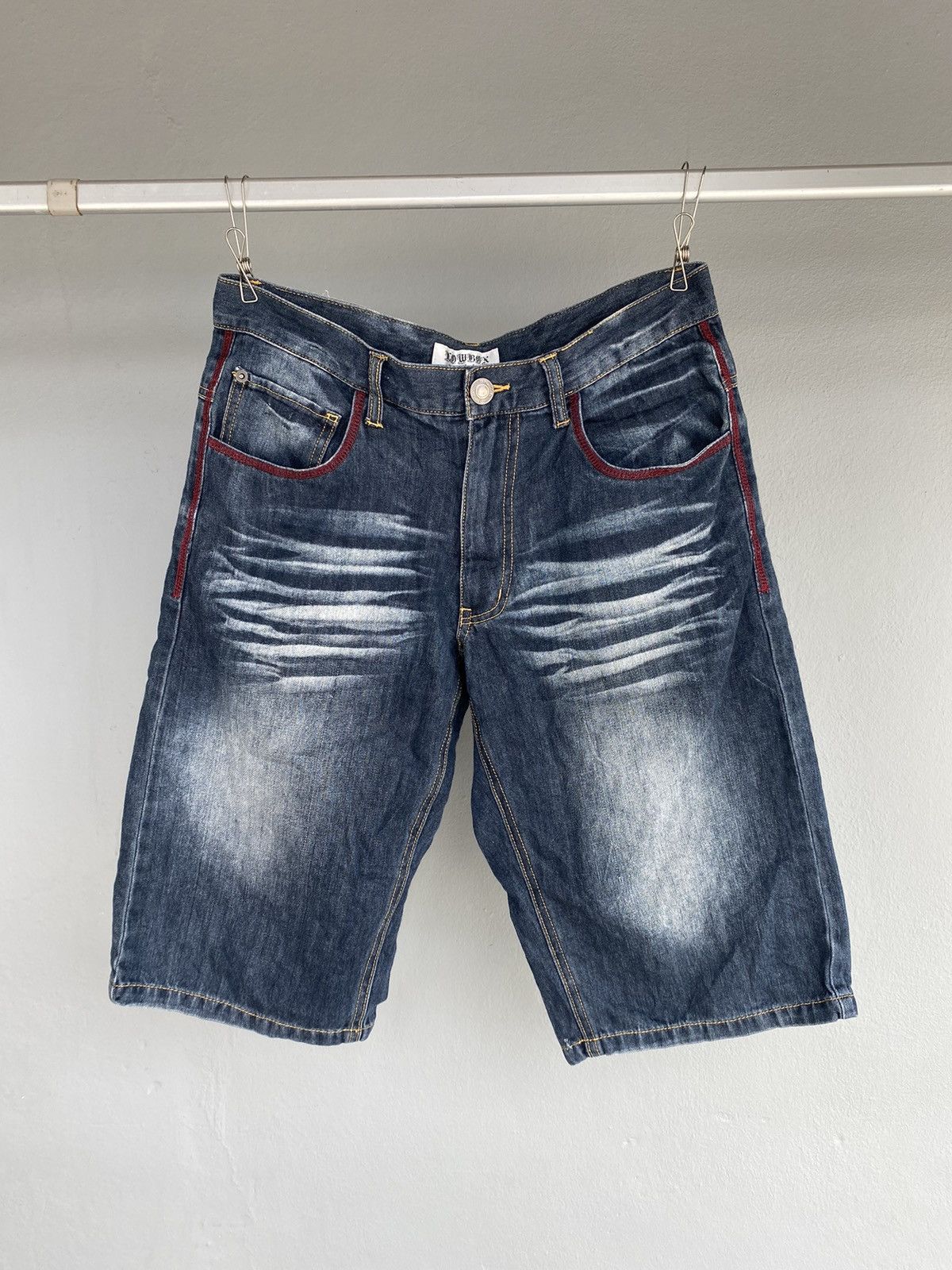 5351 POUR LES HOMMES × Japanese Brand × LOWBOX Lowbox shorts jeans Size US 33 - 1 Thumbnail