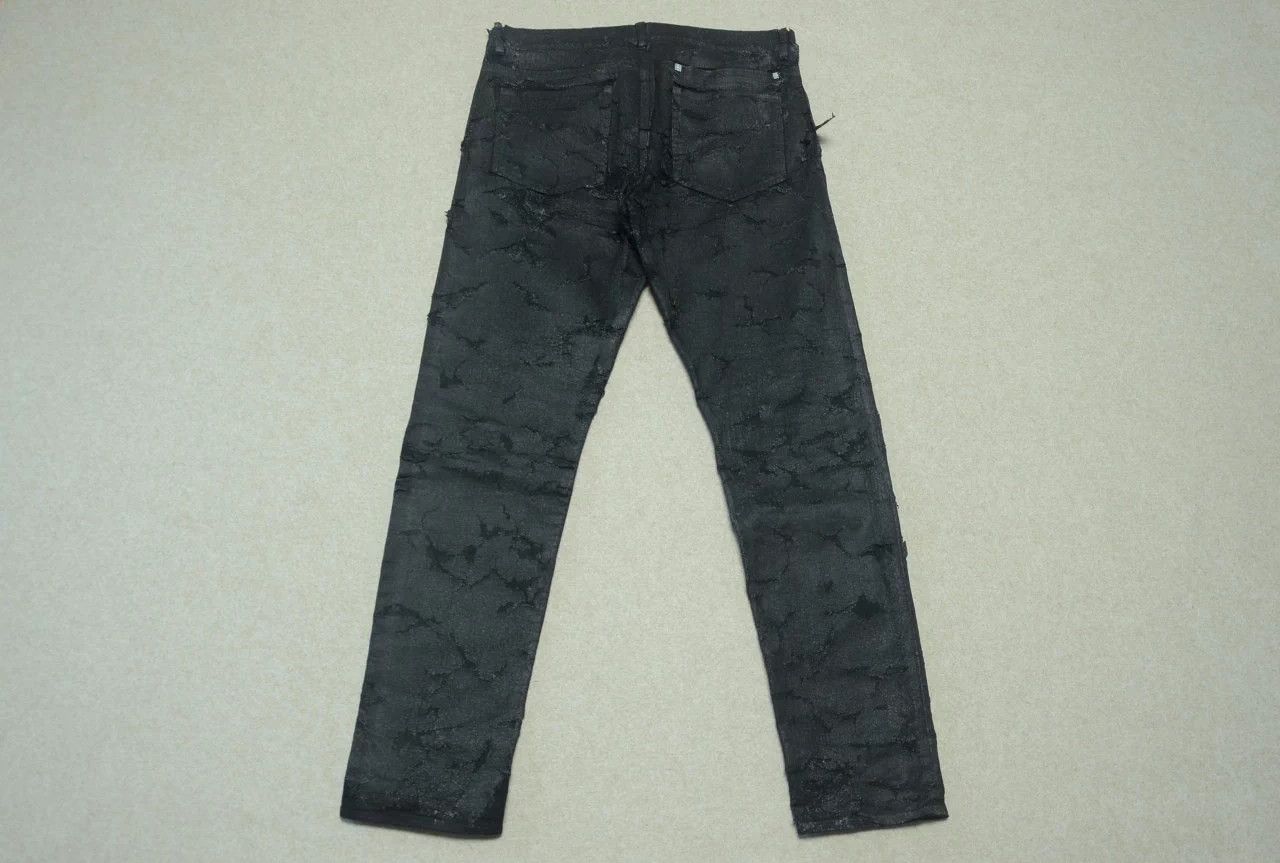 Givenchy Givenchy UC85 Distressed Black Jeans 34 Size US 34 / EU 50 - 5 Thumbnail