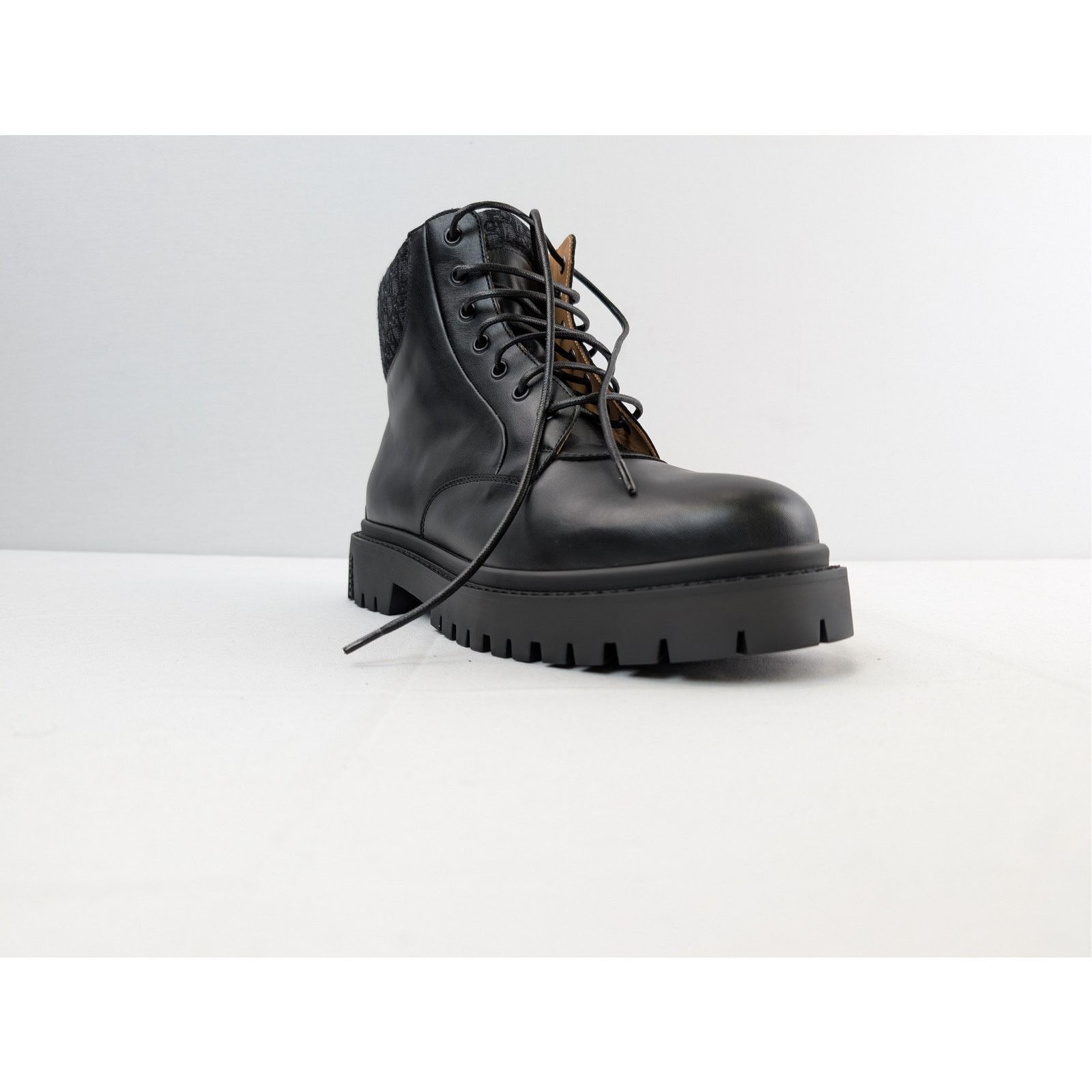 Dior o1rshd1 Oblique jacquard Explorer III Ankle Boot in black Size US 9.5 / EU 42-43 - 2 Thumbnail