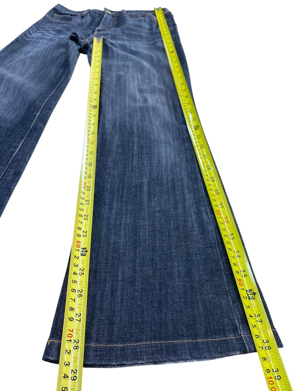 Uniqlo Uniqlo Faded Wash Style Flare Jeans Size US 28 / EU 44 - 12 Thumbnail