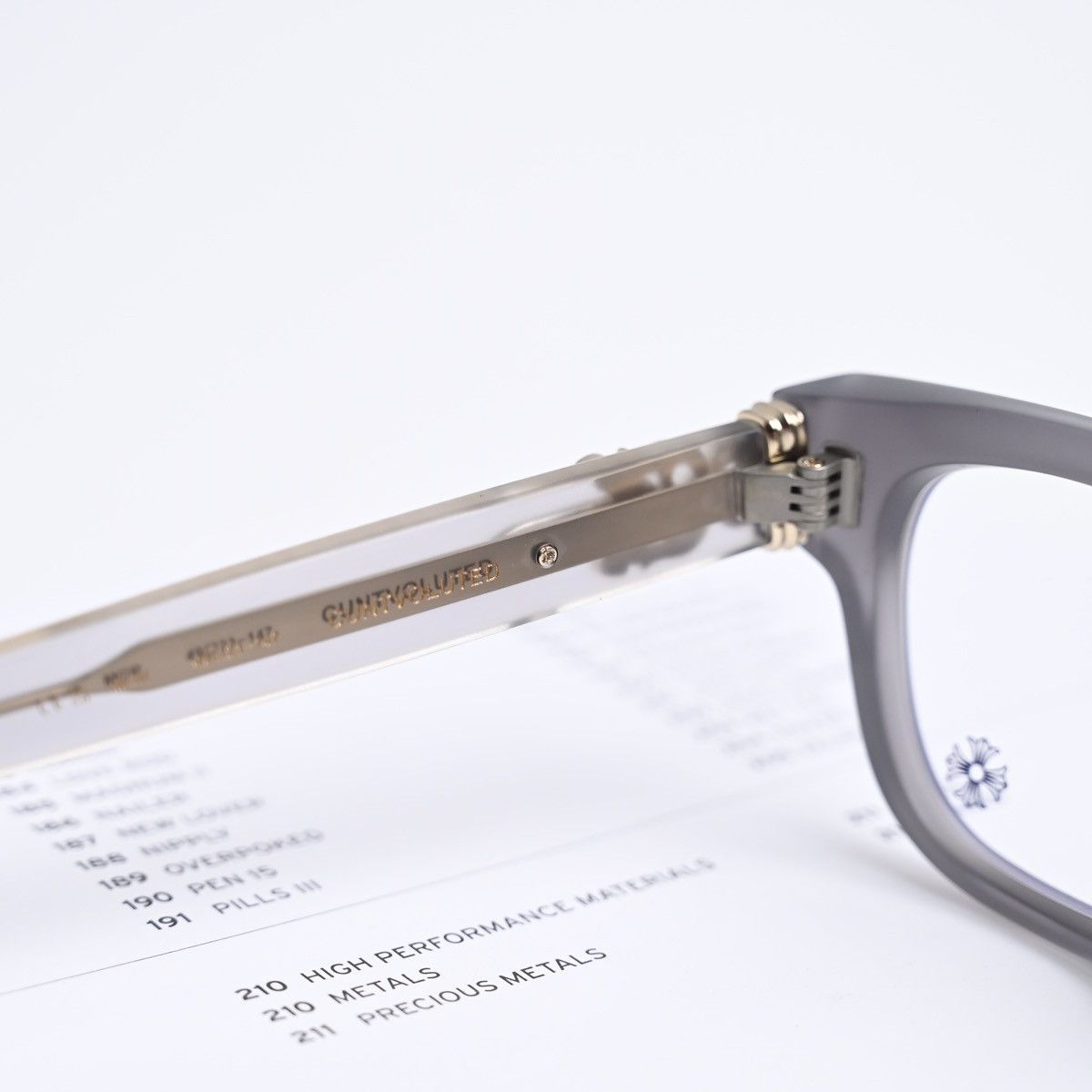 Chrome Hearts CHROME HEARTS CUNTVOLUTED GLASSES Size ONE SIZE - 7 Thumbnail