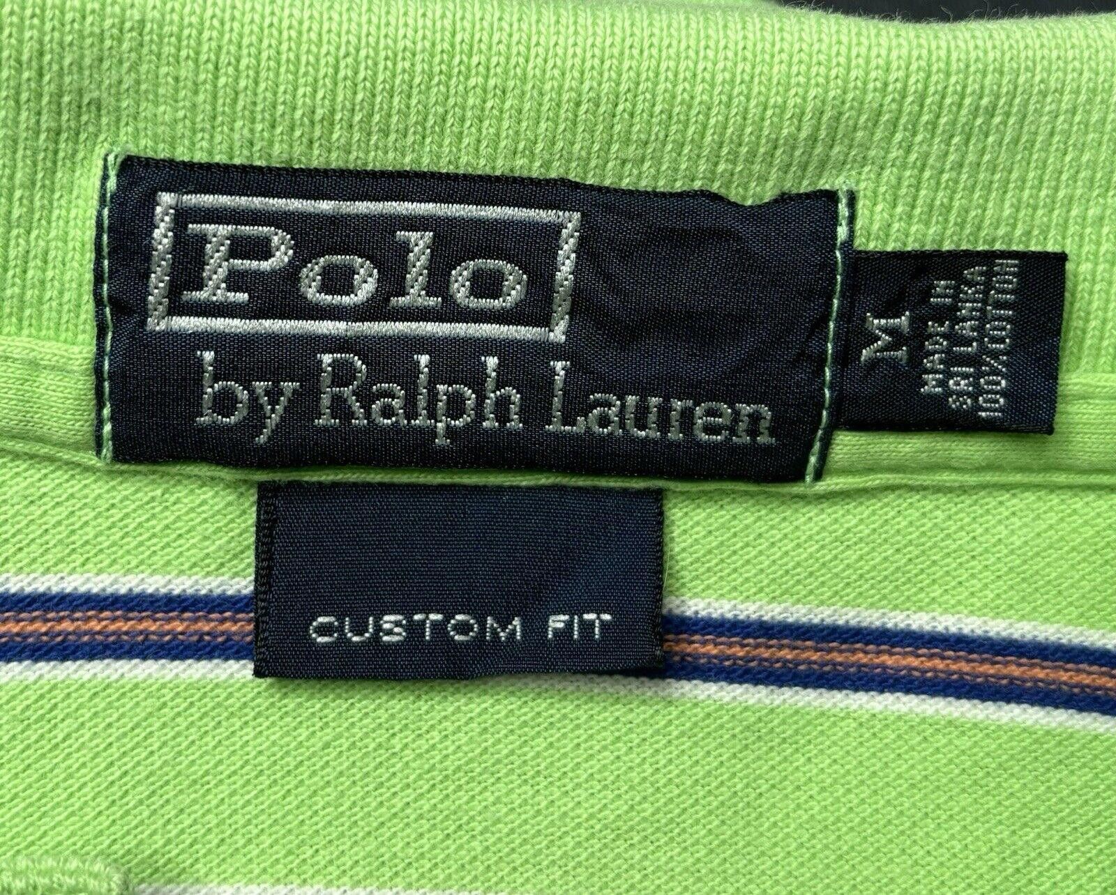 Polo Ralph Lauren VTG Polo Ralph Lauren Polo Shirt Men's Medium Custom Cotton Size US L / EU 52-54 / 3 - 2 Thumbnail
