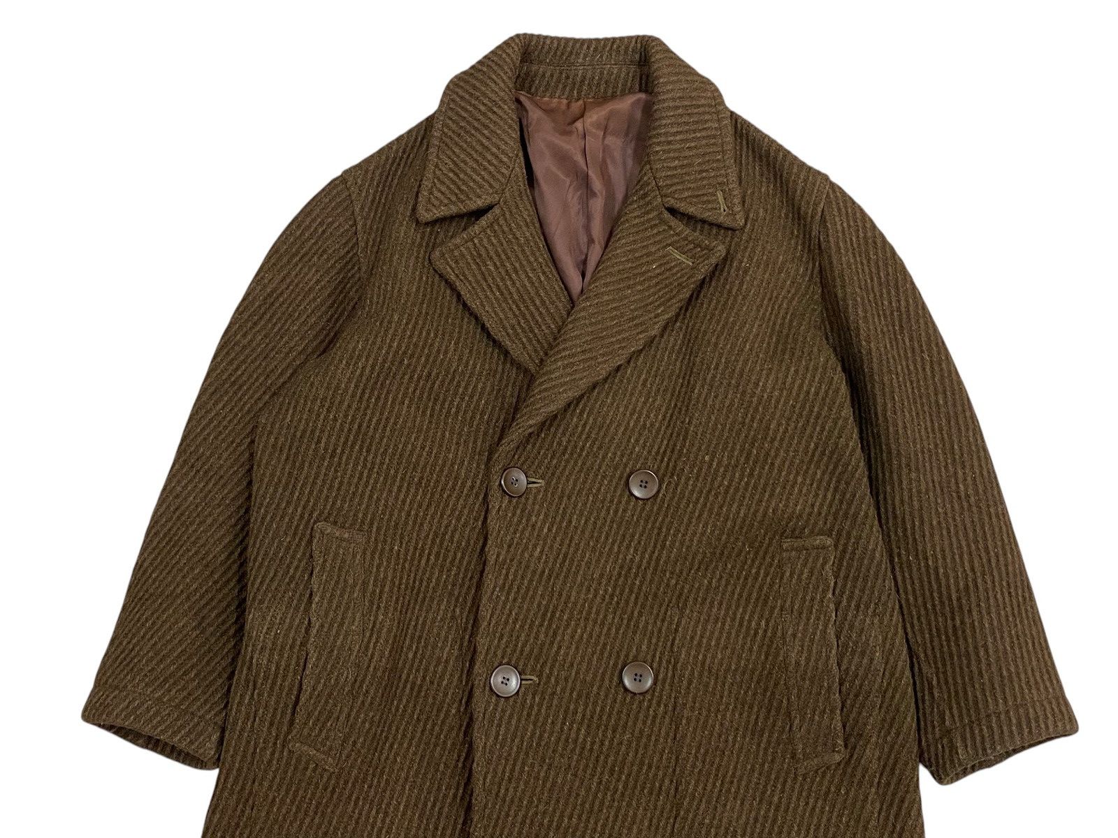 Yohji Yamamoto 🔥Rare Piece🔥Y’s by Yohji Yamamoto Wool Double-Breasted Coat Size US L / EU 52-54 / 3 - 5 Thumbnail