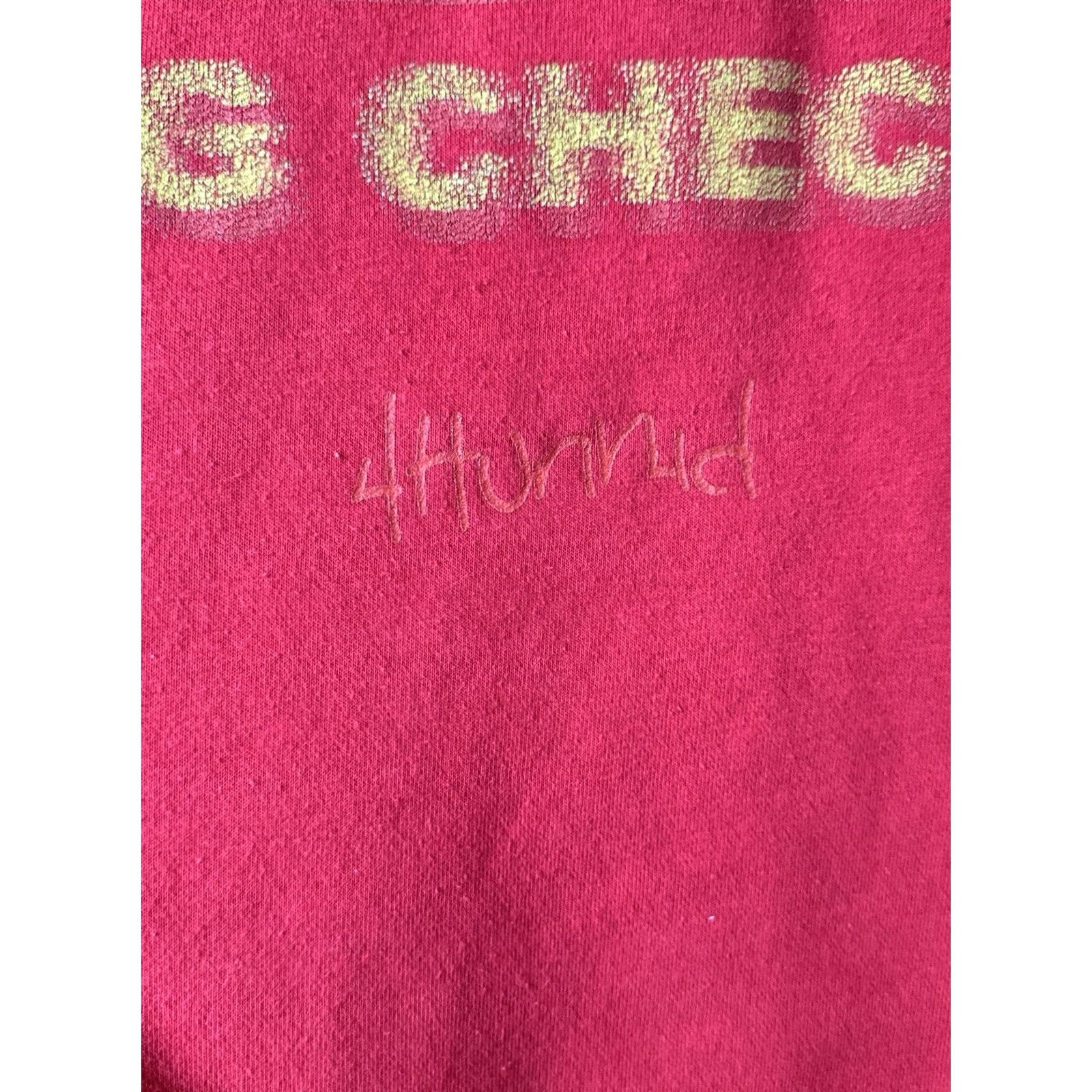 Vintage 4 Hunnid Crewneck Sweatshirt Men XL Red Vintage No Stress Good Sex Size US XL / EU 56 / 4 - 7 Thumbnail