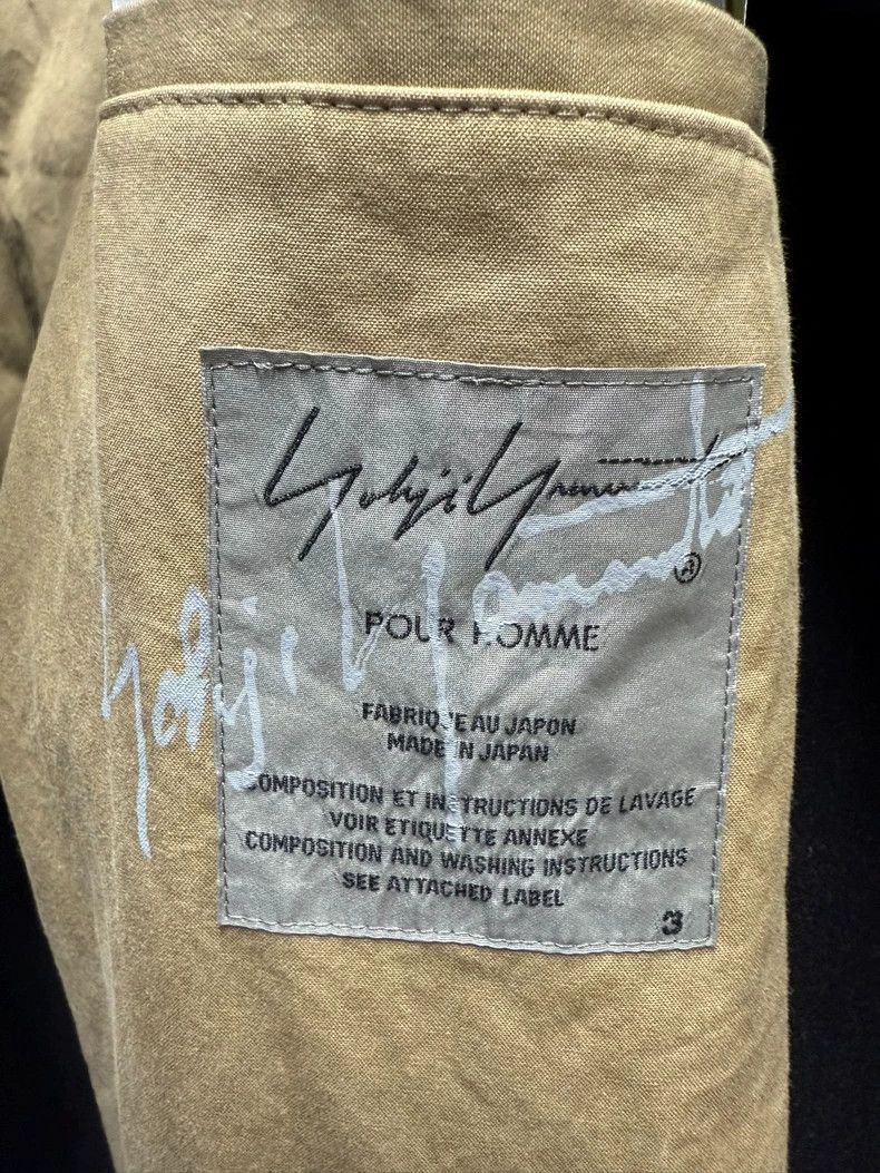 Yohji Yamamoto yohji yamamoto pour homme wool graffiti coat-2505 Size US L / EU 52-54 / 3 - 5 Thumbnail