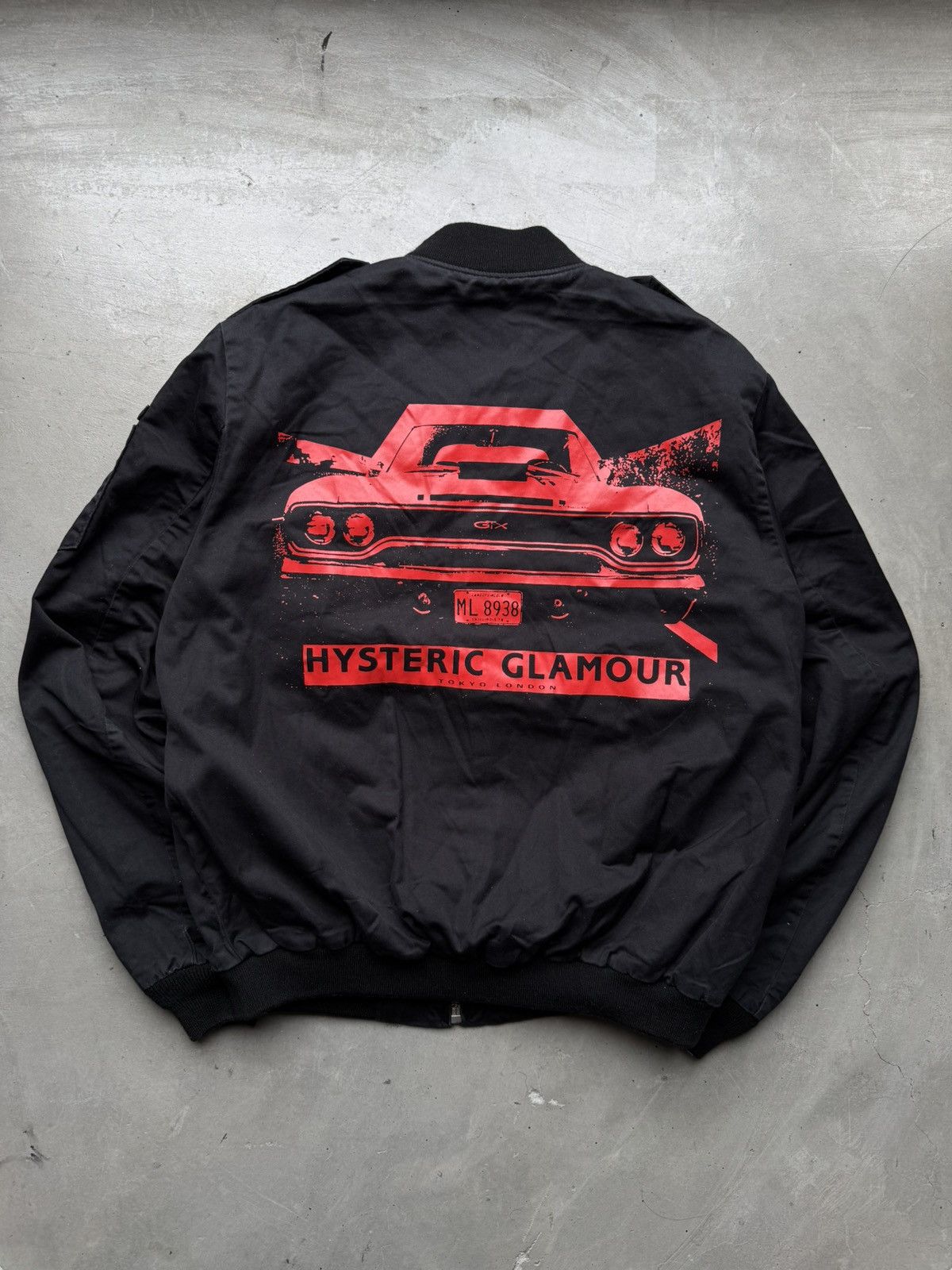 Hysteric Glamour Hysteric Glamour - Racing Gtx Bomber Jacket Size US M / EU 48-50 / 2 - 1 Thumbnail