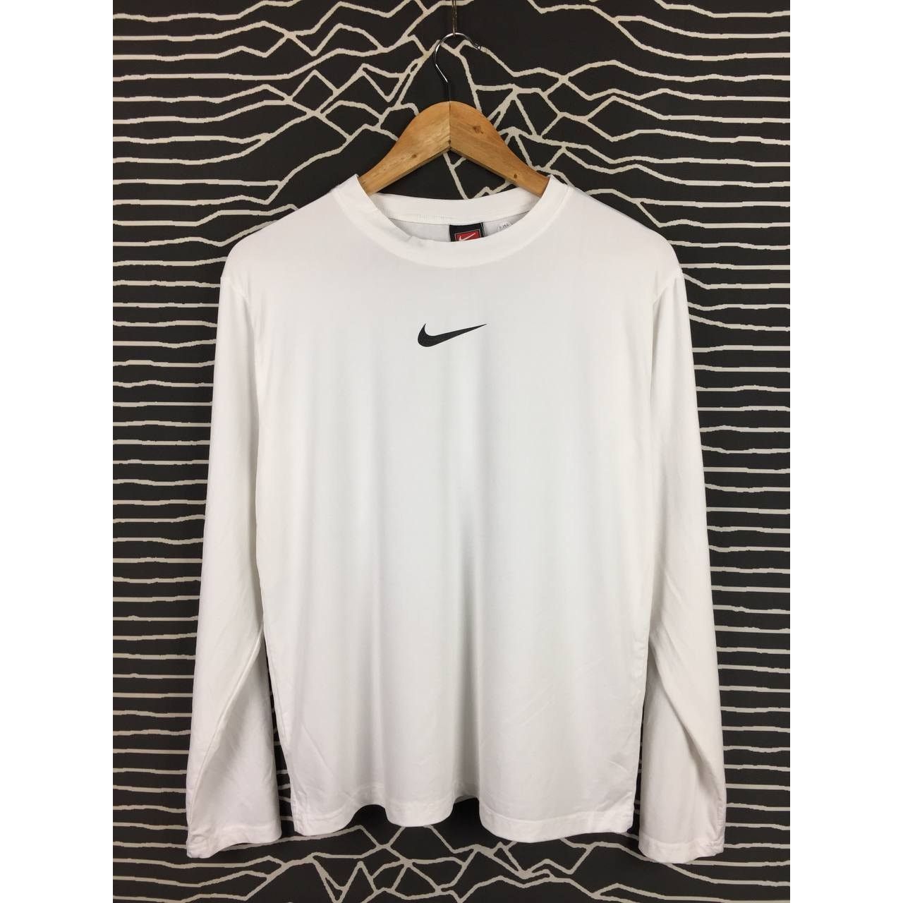 Nike × Vintage Nike Swoosh Center Logo Performance Lightweight Jersey Size US M / EU 48-50 / 2 - 1 Thumbnail