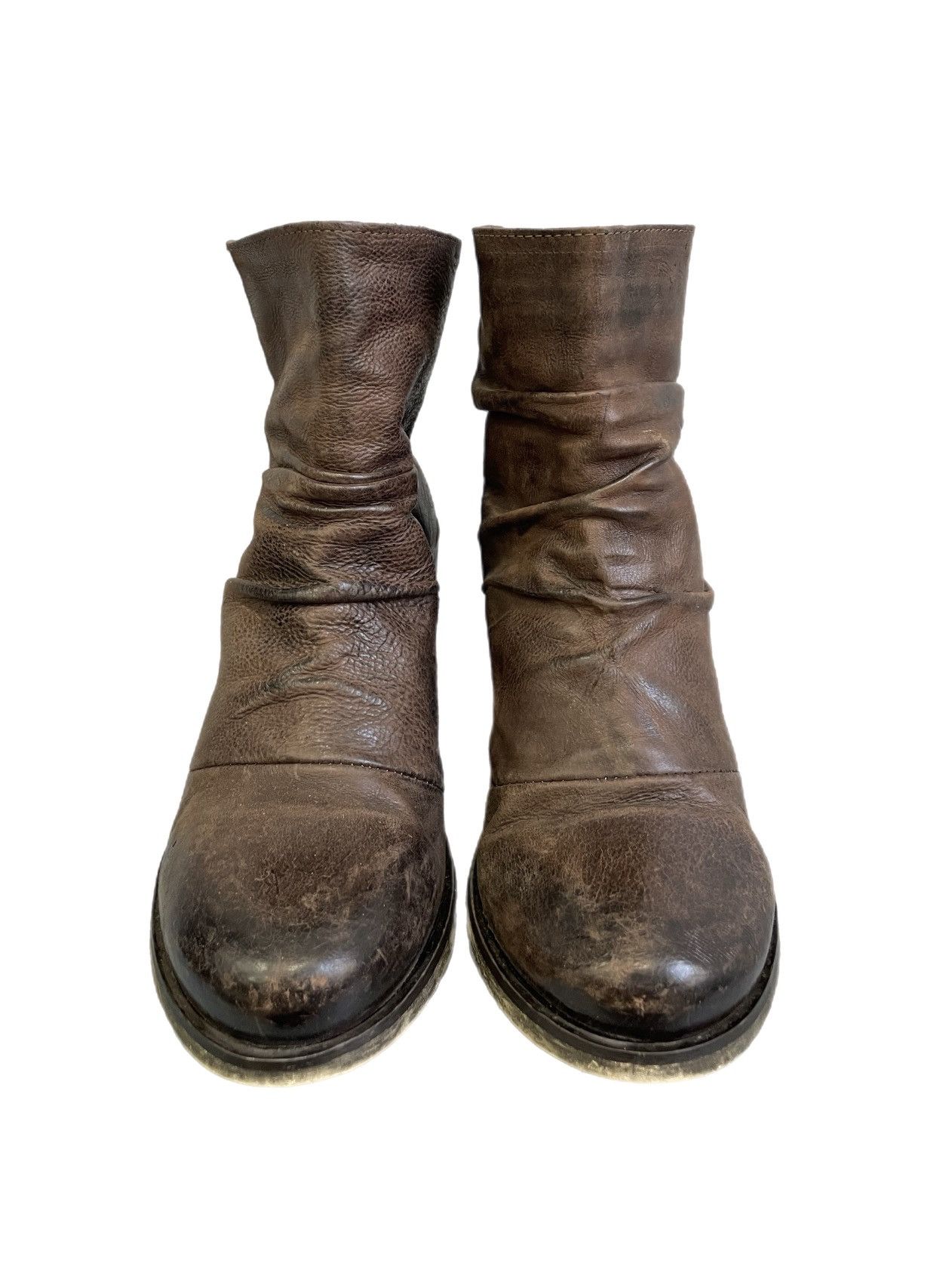 A.S.98 A.S. 98 style heel brown leather punk avant garde y2k Size US 6 / IT 36 - 3 Thumbnail
