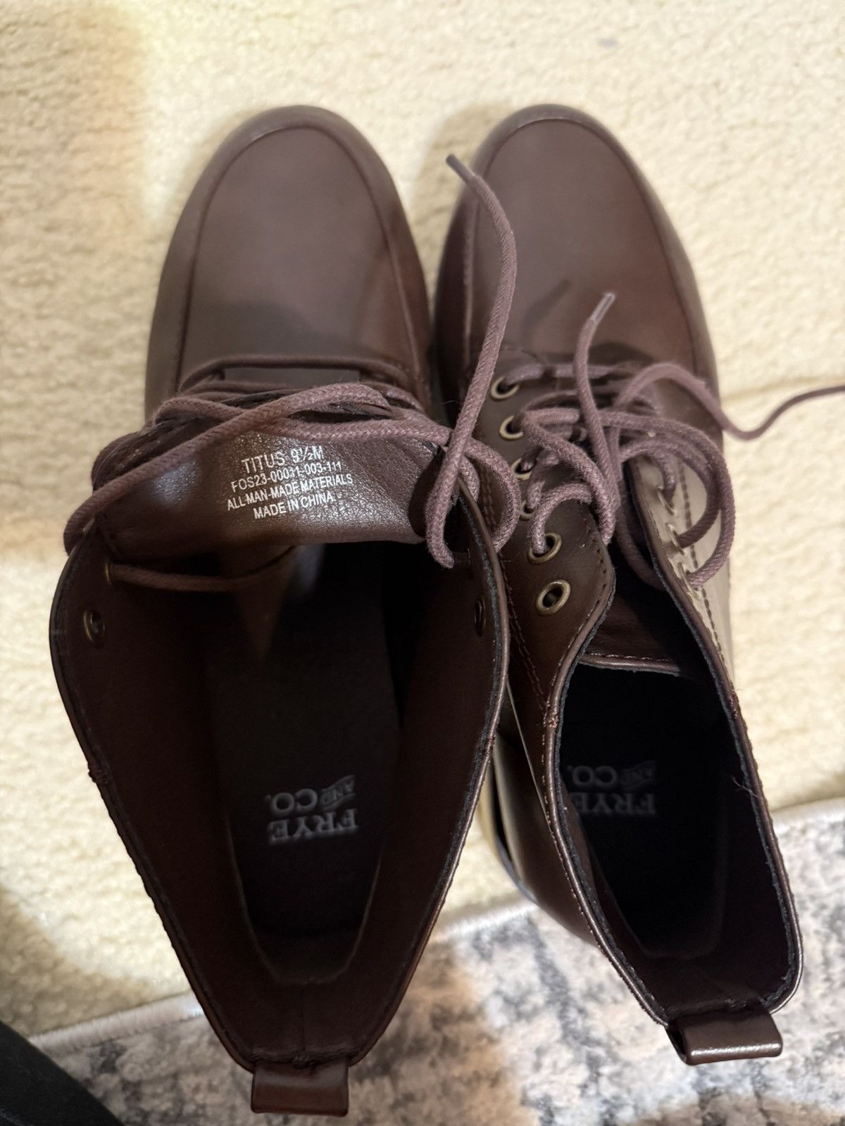 Frye Frye and Co. | Dark Brown Titus Boots Size 9,5 M! #boots Size US 9.5 / EU 42-43 - 3 Thumbnail