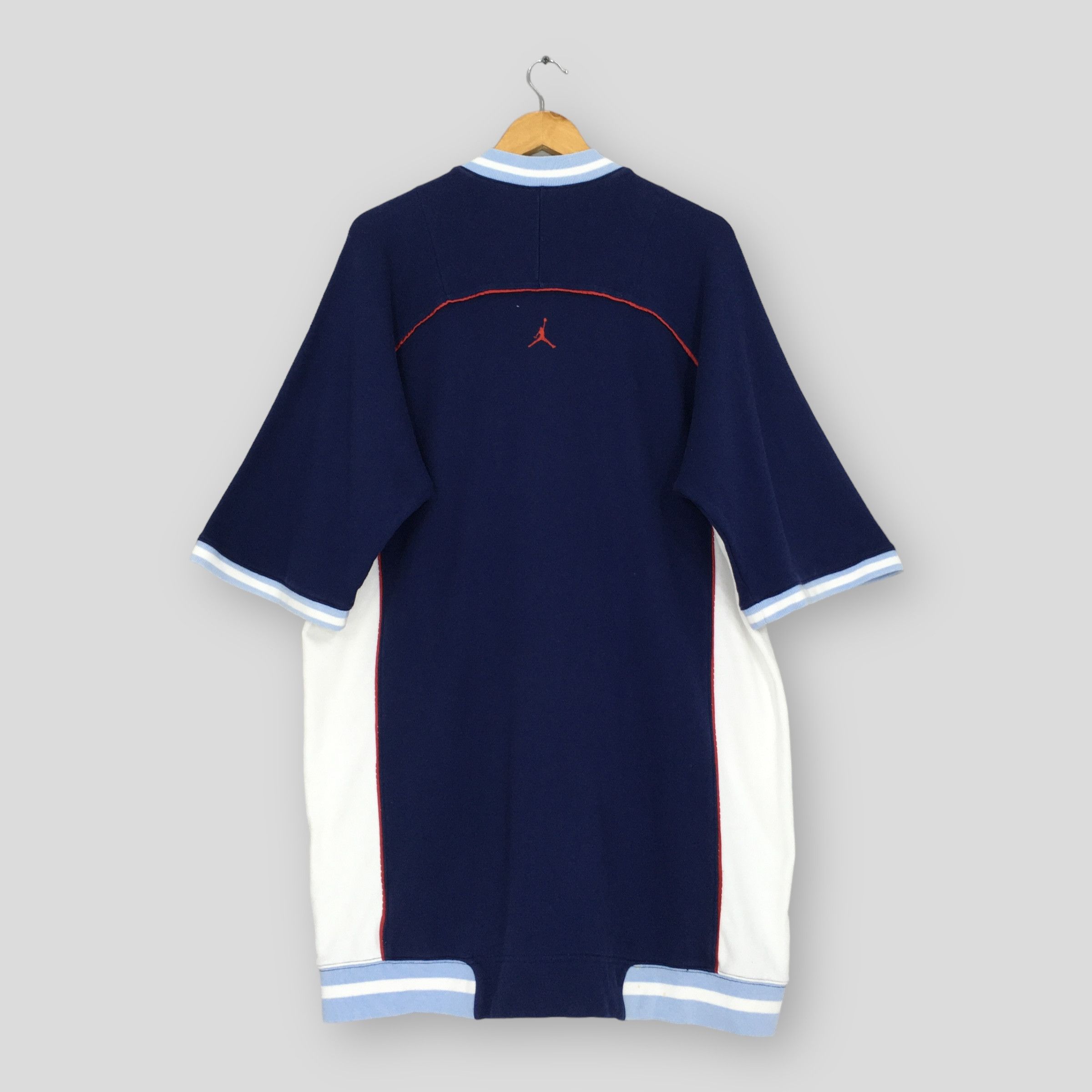 Jordan Brand × Nike × Vintage Vintage Nike Jumpman Jordan NBA Baseball Sweatshirt Large Size US L / EU 52-54 / 3 - 8 Thumbnail