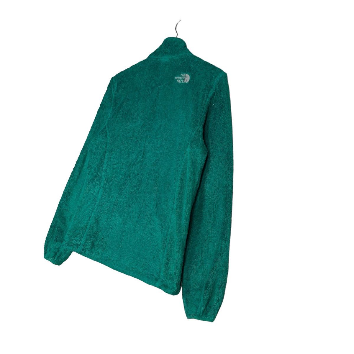 The North Face THE NORTH FACE Embroidery Logo Green Fleece Jacket #0239-C11 Size S / US 4 / IT 40 - 9 Thumbnail