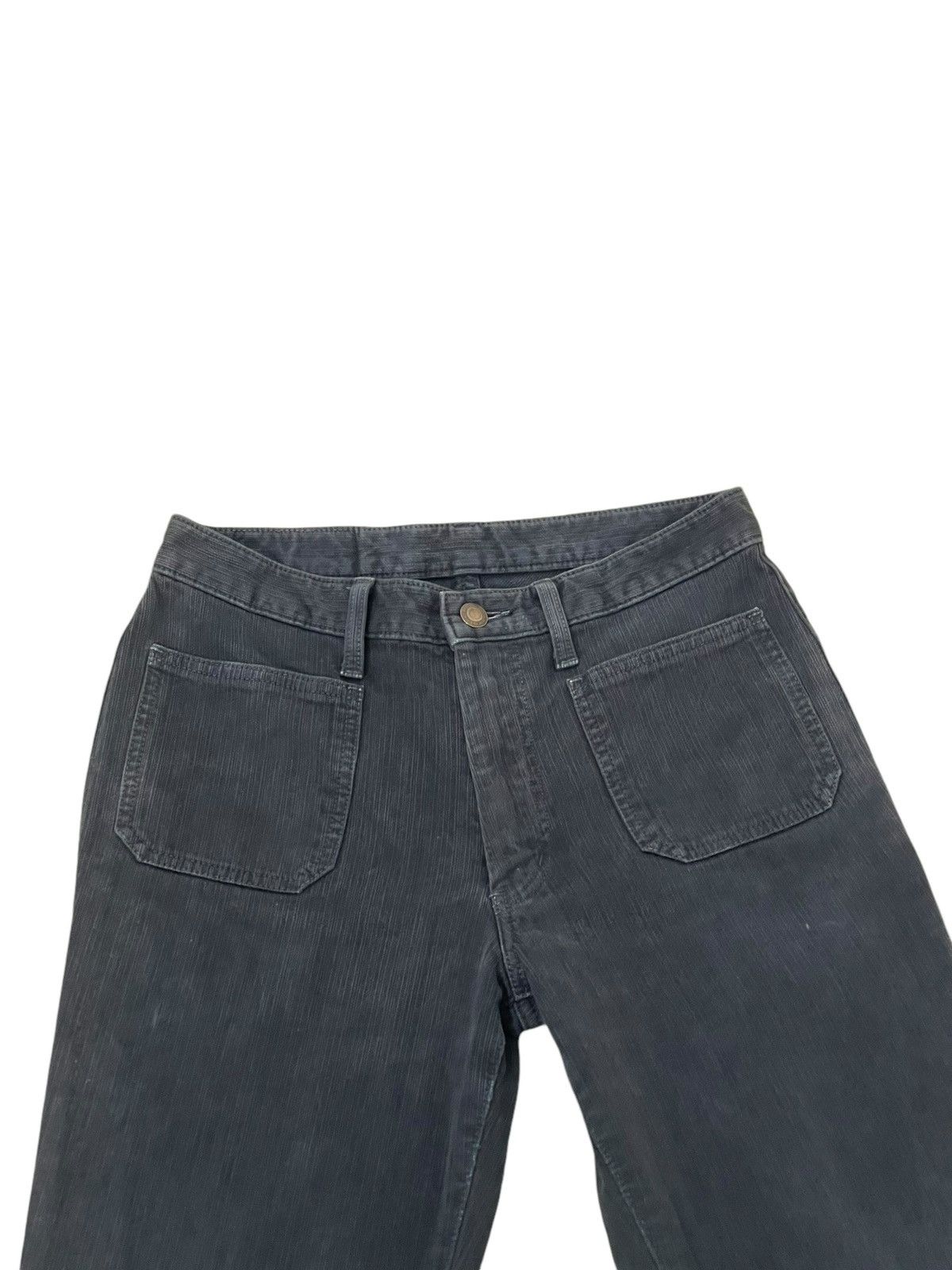 Japanese Brand Flare Jeans Blue Way Japan Faded Boot Cut 1🟦4 Size US 28 / EU 44 - 17 Thumbnail