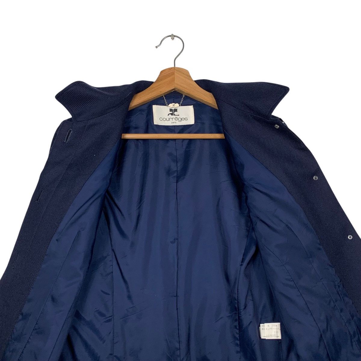 Courreges 90’s COURREGES Wool Jacket #2347-C105 Size M / US 6-8 / IT 42-44 - 12 Thumbnail
