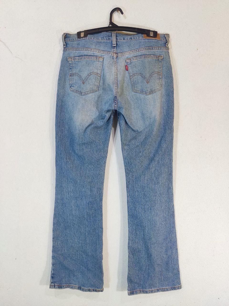 Levi's vintage levis 515 bootcut flare denim nice design Size 33" - 1 Thumbnail