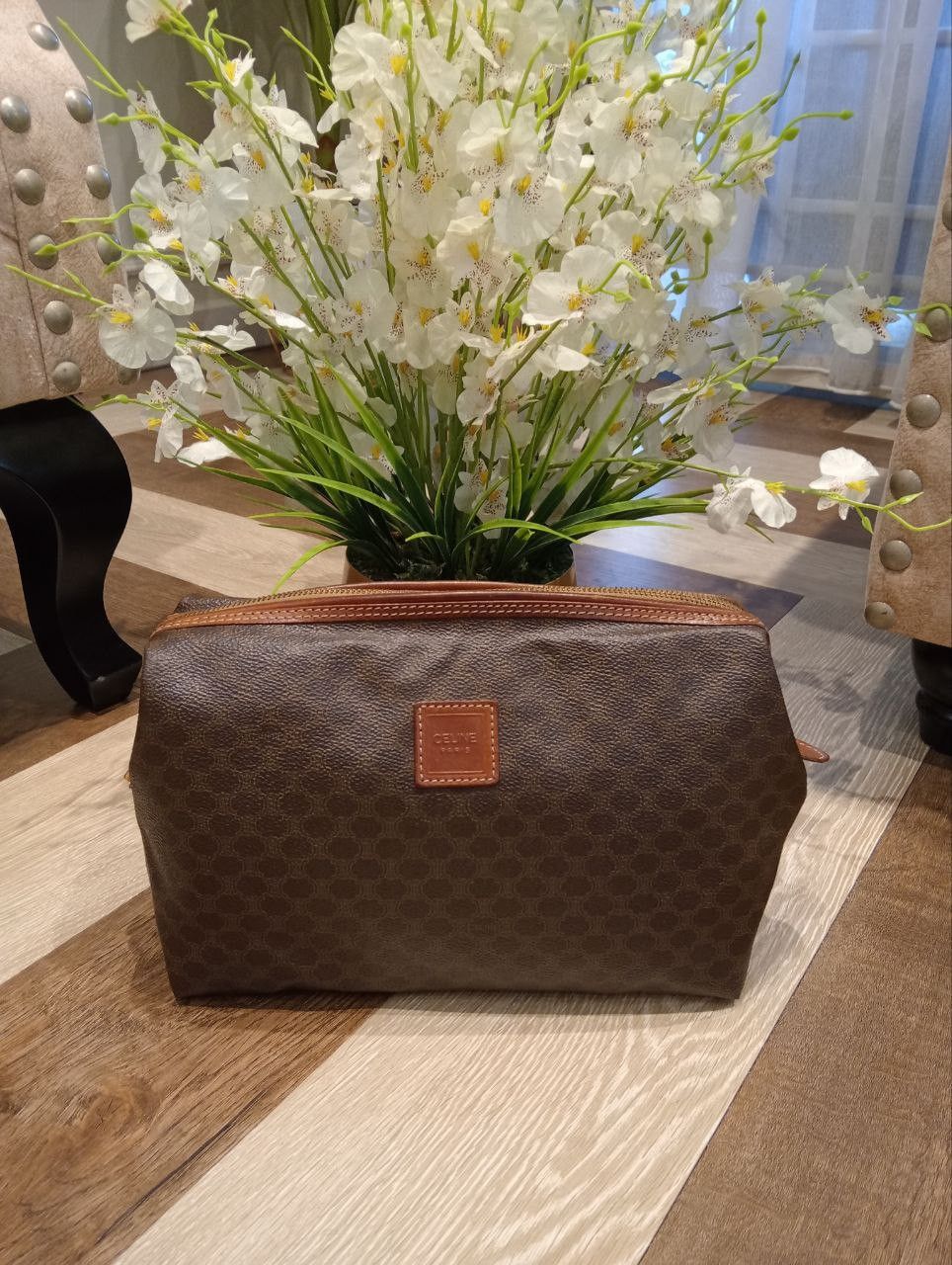 Celine VINTAGE CELINE PARIS MONOGRAM CLUTCH BAG Size ONE SIZE - 1 Thumbnail