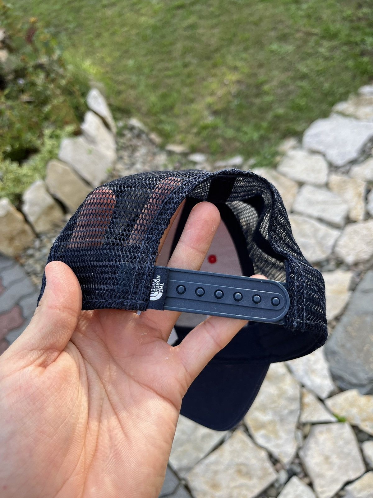 The North Face The North Face mudder trucker hat cap y2k outdoor faded mesh Size ONE SIZE - 12 Thumbnail
