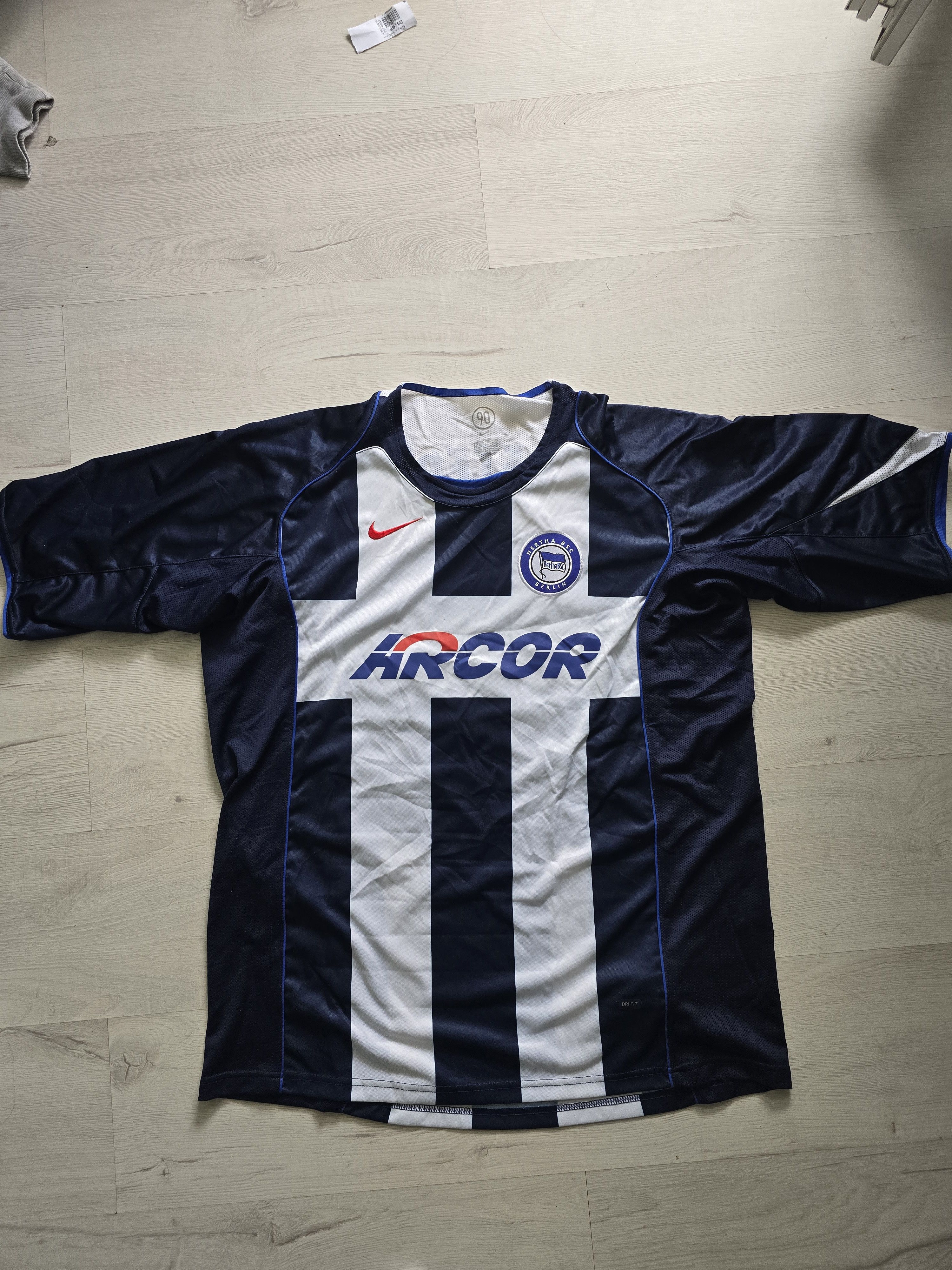 Nike Vintage Nike Hertha bsc berlin 50 peter Size US XL / EU 56 / 4 - 1 Thumbnail