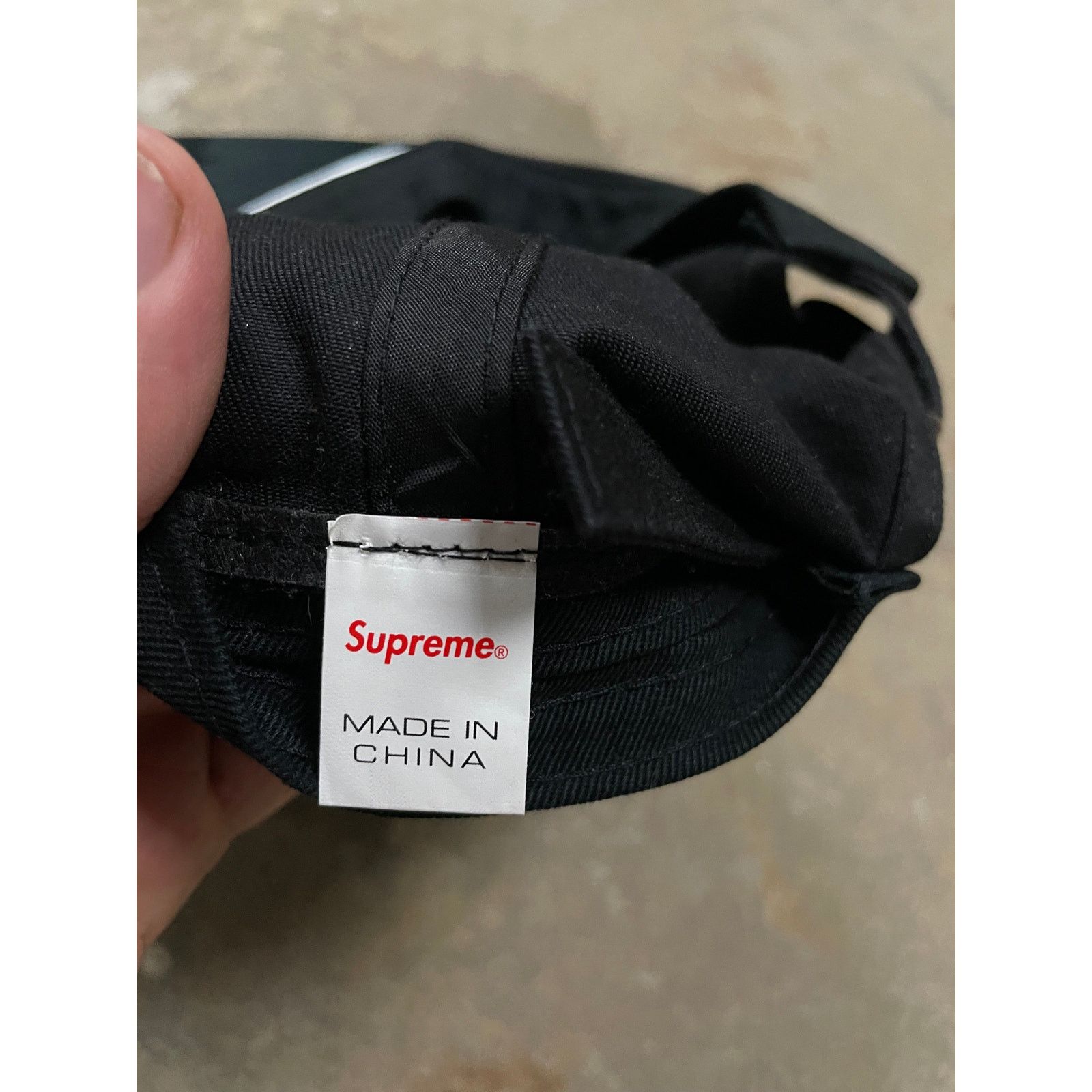 Supreme Supreme NY Cap Black Translucent OS Used Size ONE SIZE - 4 Thumbnail