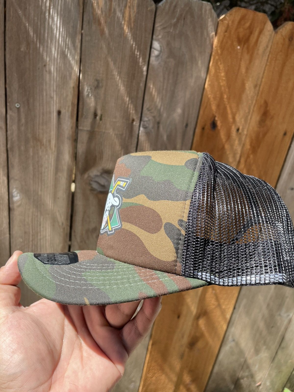 Other Anaheim might ducks upside down trucker hat custom made Size ONE SIZE - 3 Thumbnail