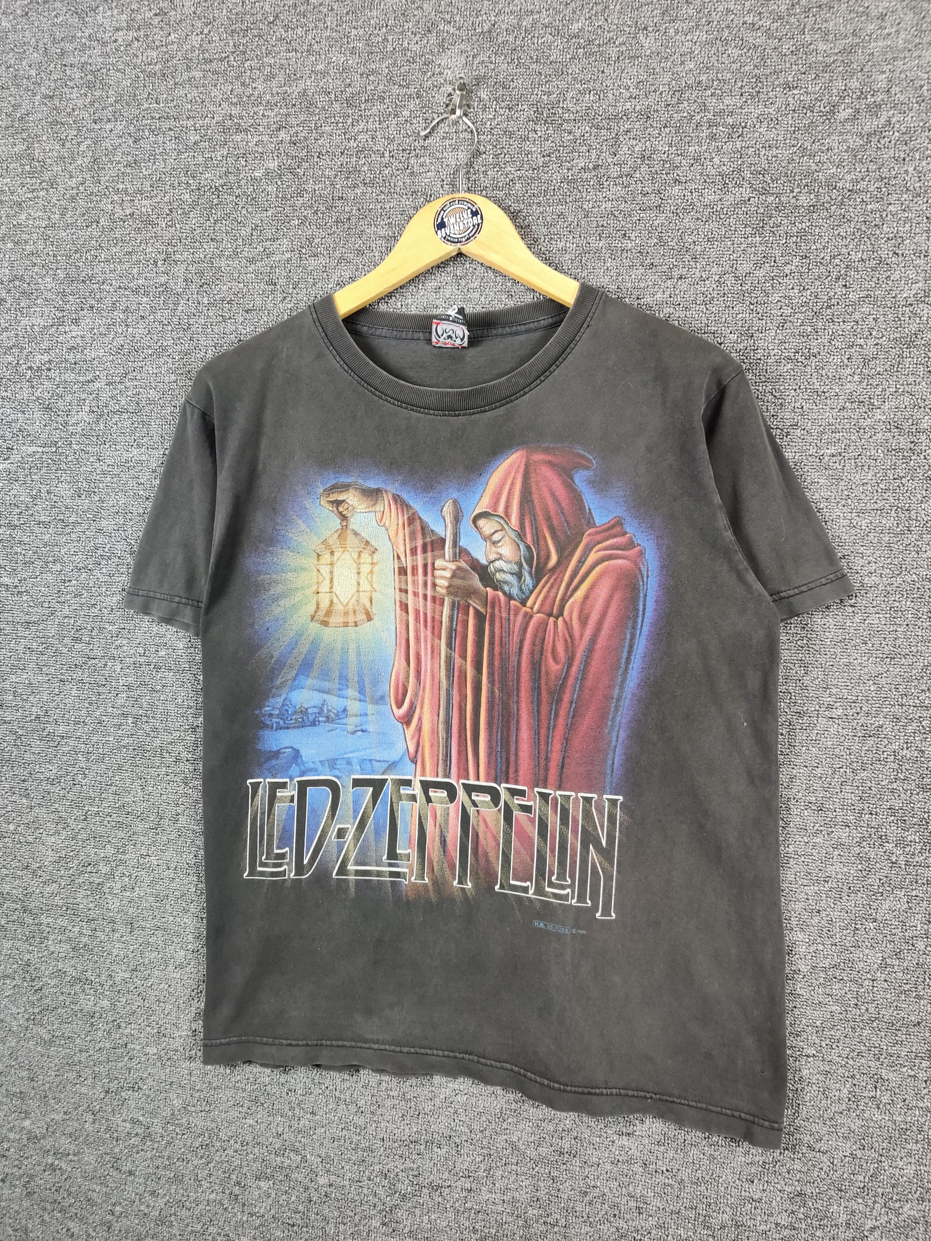 Band Tees Vintage Led Zeppelin Stairway To Heaven Rock Band Tee Tshirt Size US M / EU 48-50 / 2 - 2 Thumbnail