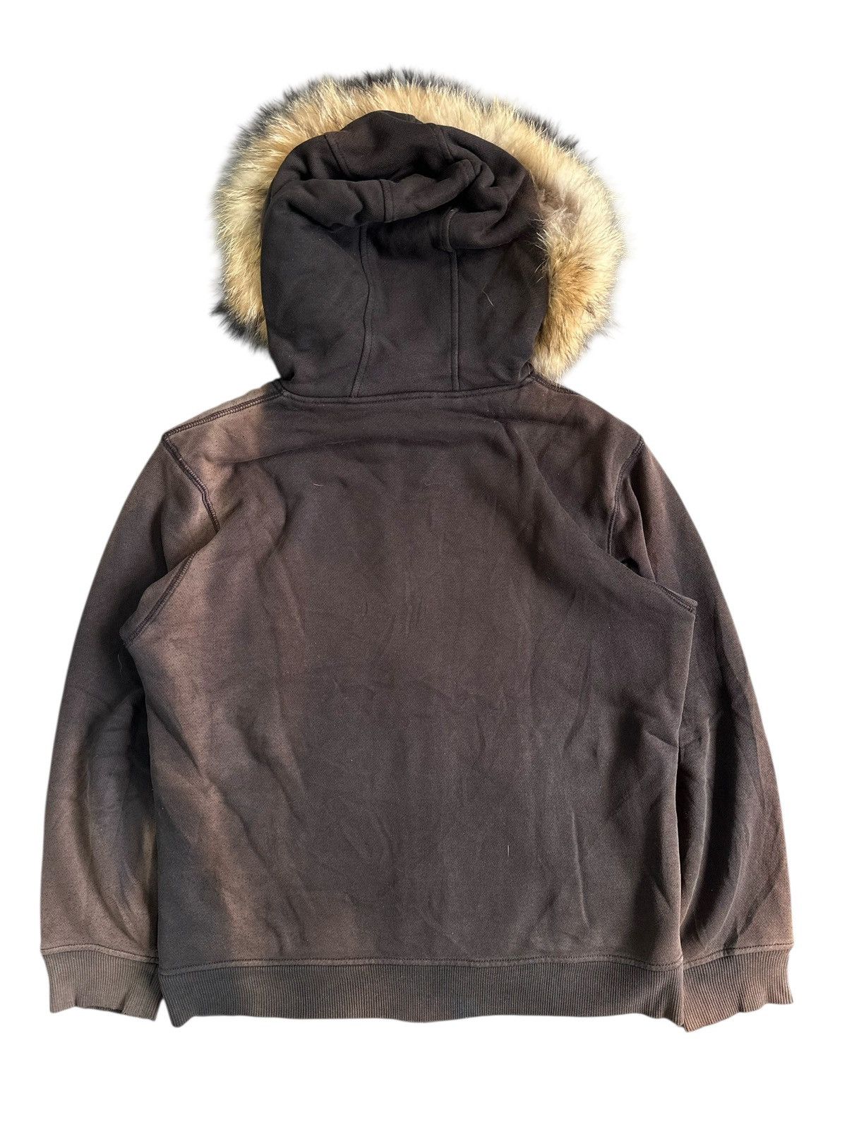 fuyyy SUNFADED FAUX FUR ZIP HOODIE UNIQLO IFSIXWASNINE LGB STYLE