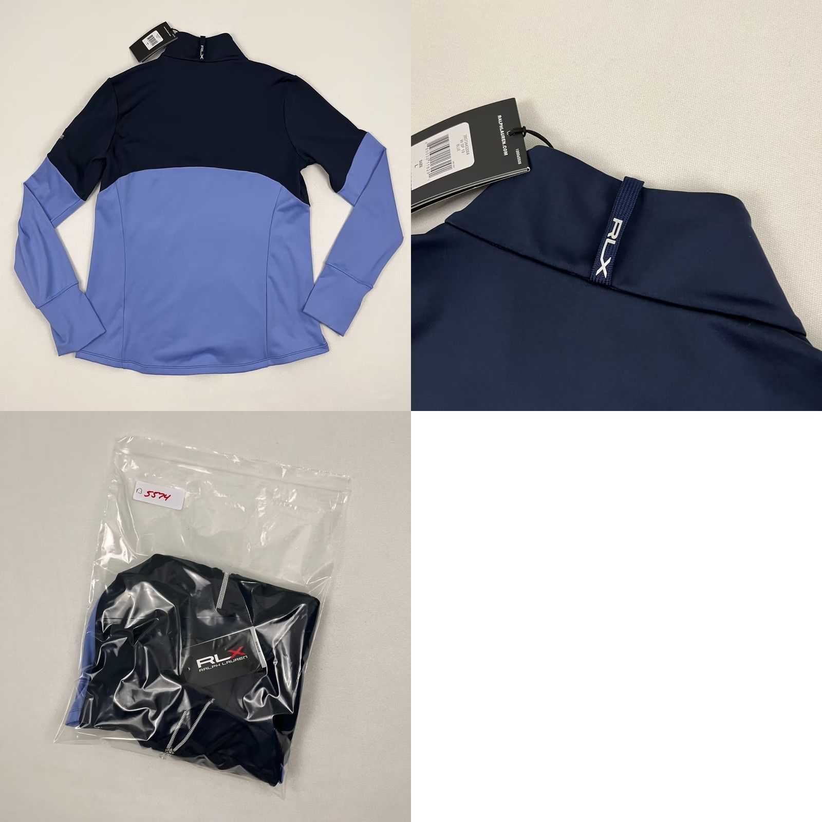RLX Ralph Lauren VINTAGE RLX Ralph Lauren Jacket Womens L KPMG Championship Hazeltine Golf Full Zip NEW Size L / US 10 / IT 46 - 8 Thumbnail