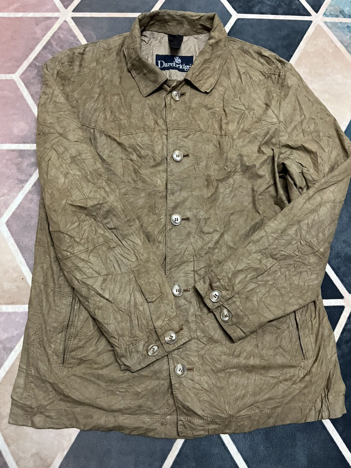 Uniform Bridge 💥RARE DAREBRIDGE polyamid western jackets Size US L / EU 52-54 / 3 - 7 Thumbnail