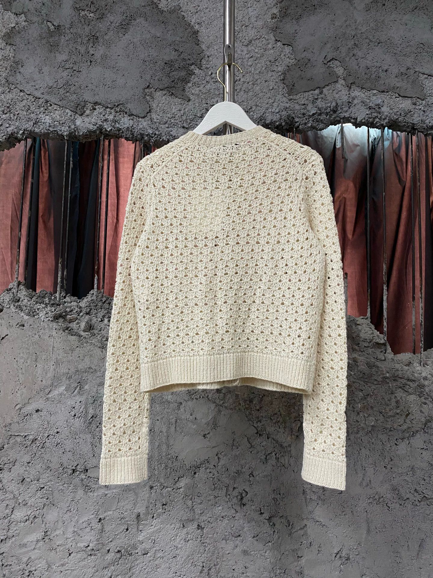 Dior Dior Women's Lace Wool Cardigan 38 Size S / US 4 / IT 40 - 2 Thumbnail