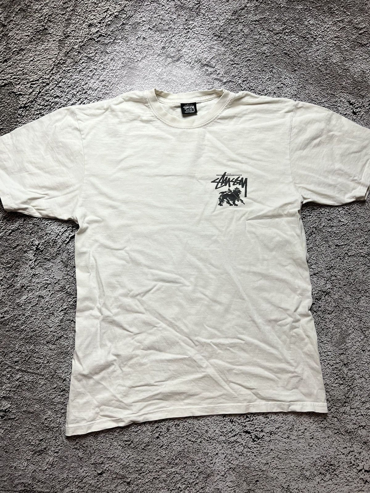 Stussy Stussy rasta lion vintage tee Size US M / EU 48-50 / 2 - 2 Thumbnail