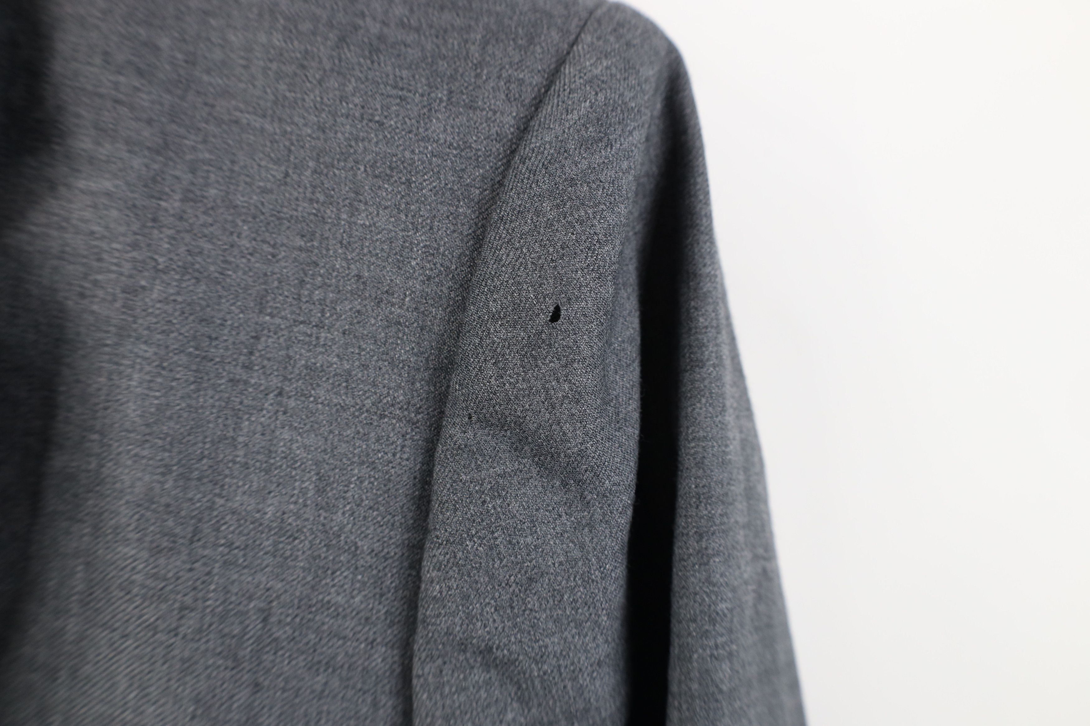 J.Crew J Crew 1035 Wool 2 Button Suit Coat Blazer Jacket Gray Size XXL / US 16-18 / IT 52-54 - 4 Thumbnail