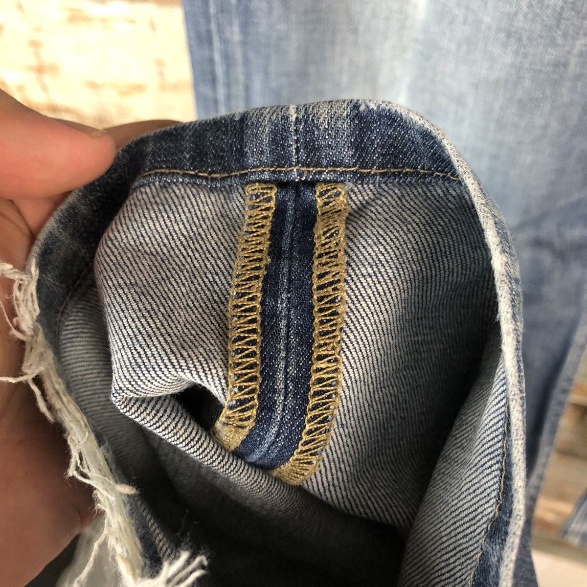 Tommy Hilfiger DL Tommy Hilfiger Blue faded Denim Pants #C149 Size US 32 / EU 48 - 9 Thumbnail