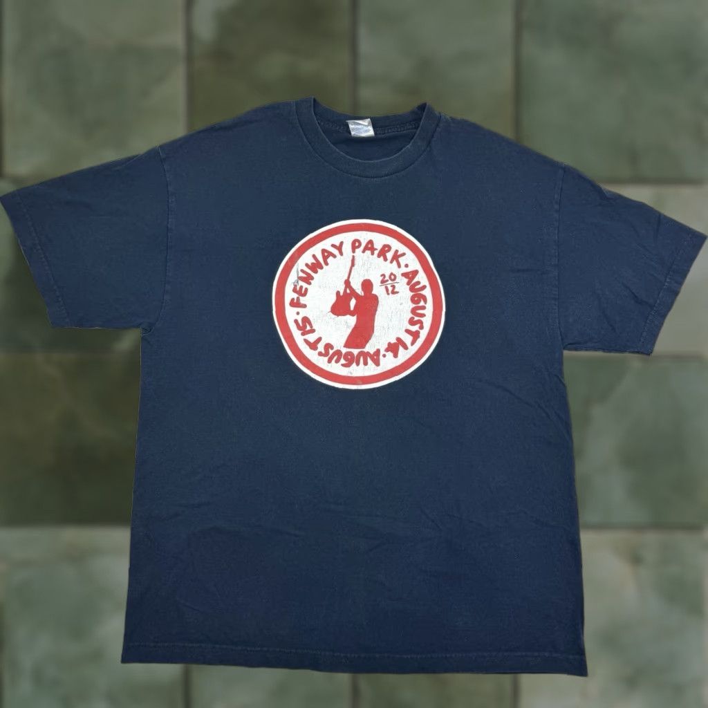 Vintage VINTAGE Bruce Springsteen E Street Band T-Shirt Adult XL Blue 2012 Fenway Park Rock Band Mens Size US XL / EU 56 / 4 - 1 Thumbnail